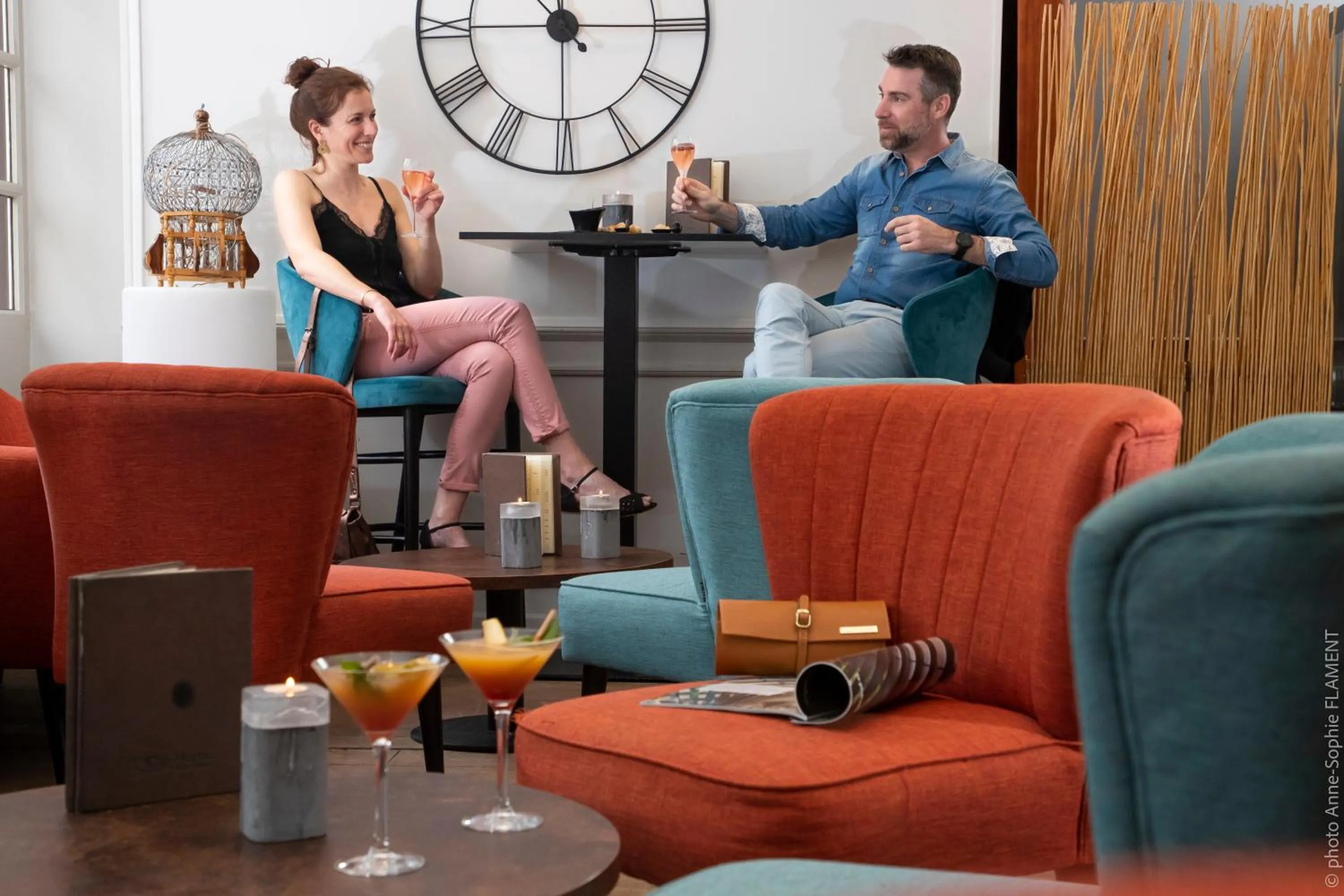 Lounge or bar in Le Cap Hornu