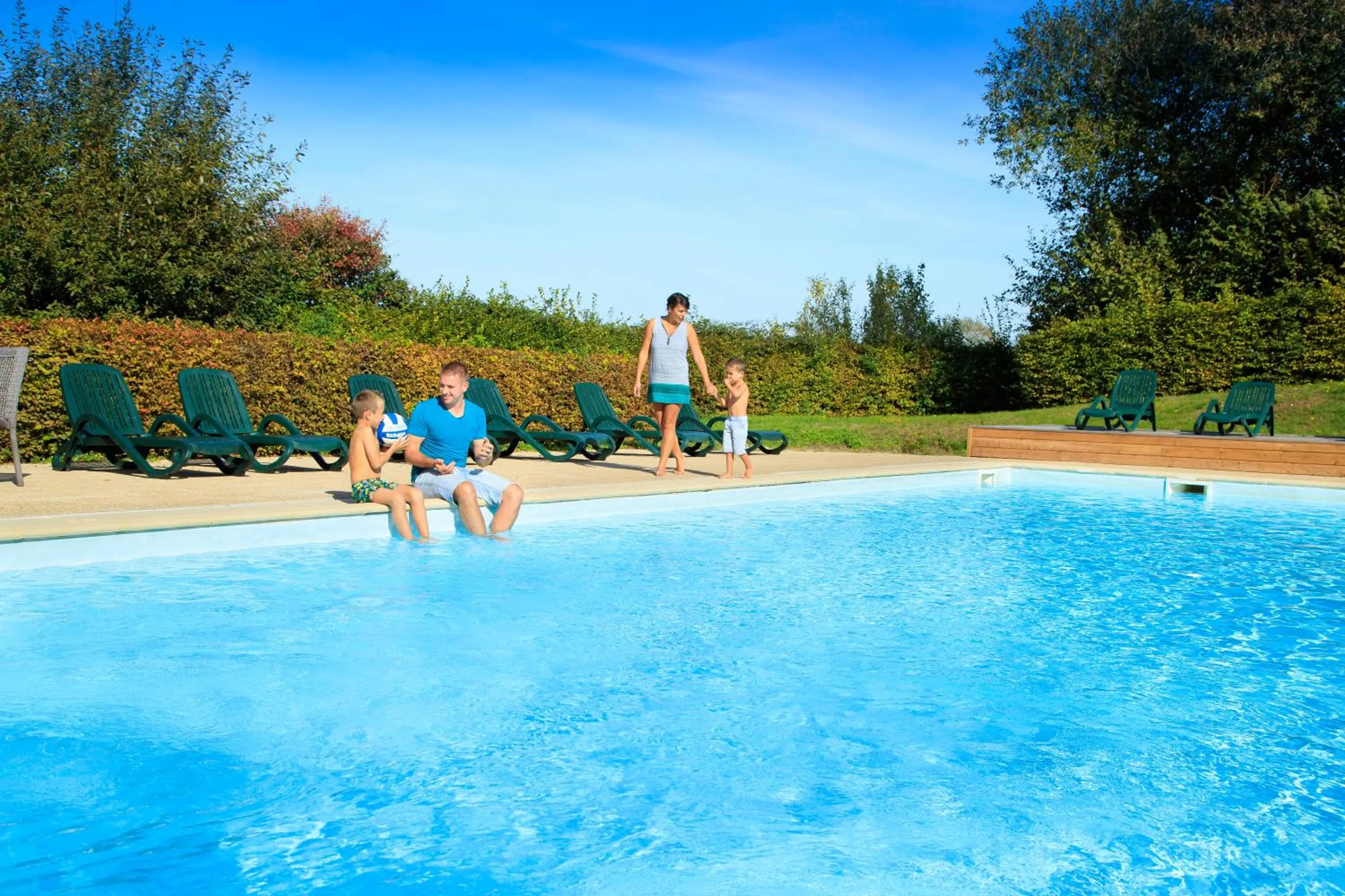 Swimming pool in Le Cap Hornu