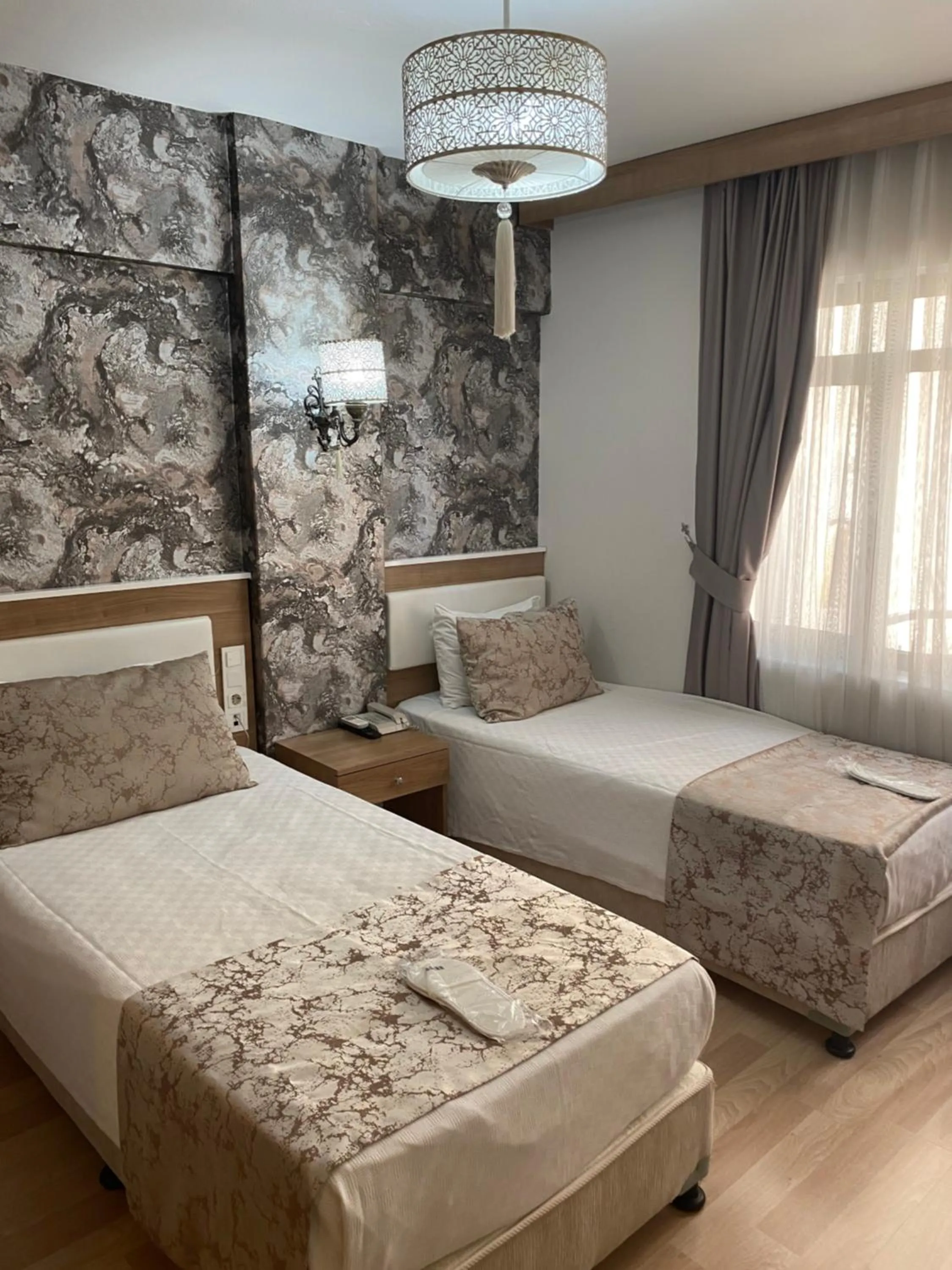 Bed in Polanin Hotel