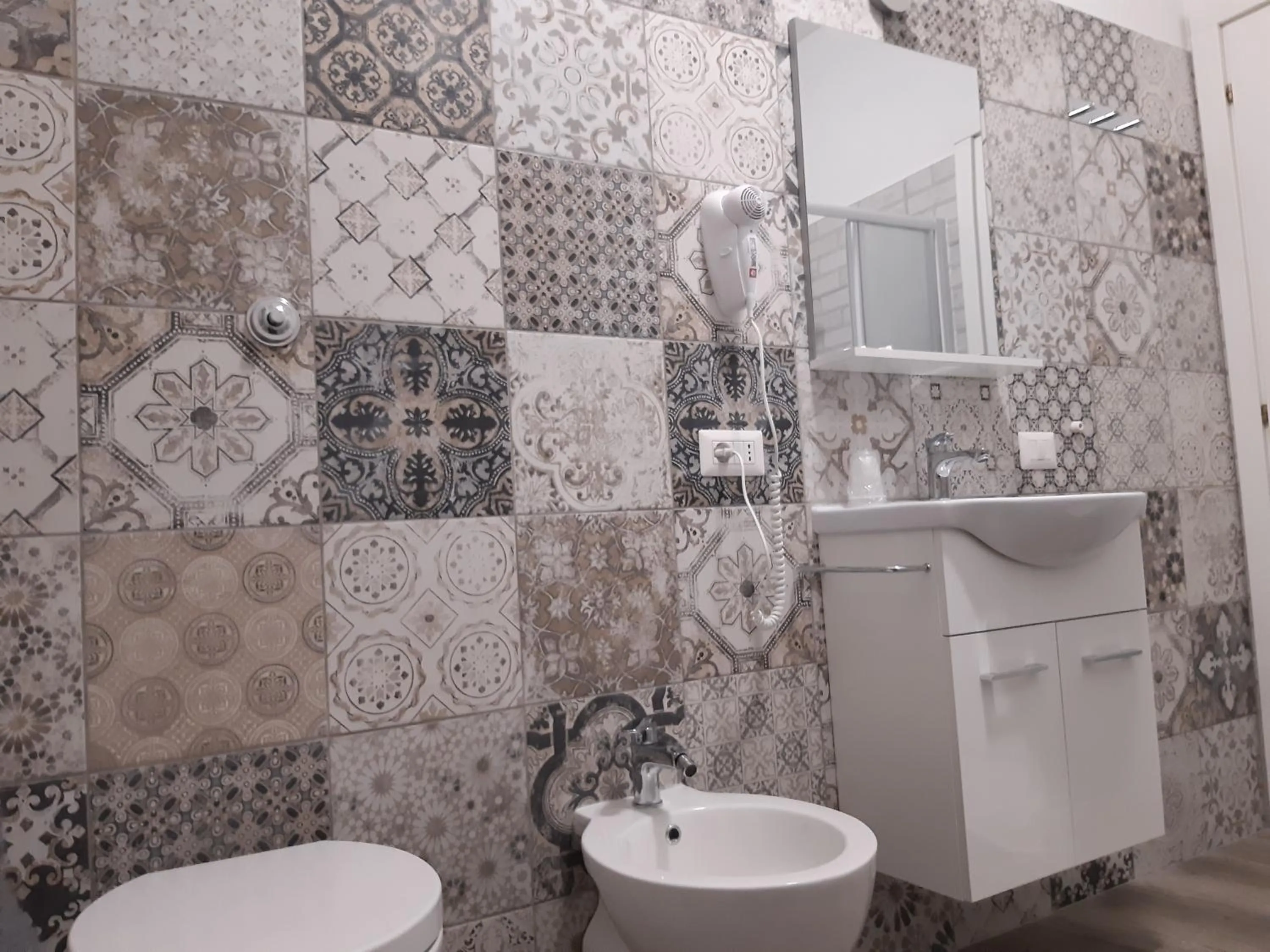 Bathroom in Guest House Il Faraone