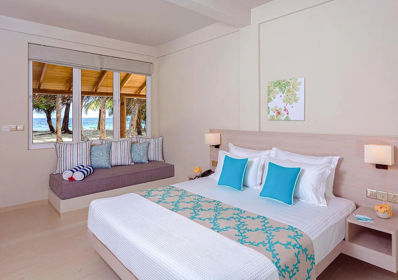 Bedroom, Bed in Malahini Kuda Bandos Resort