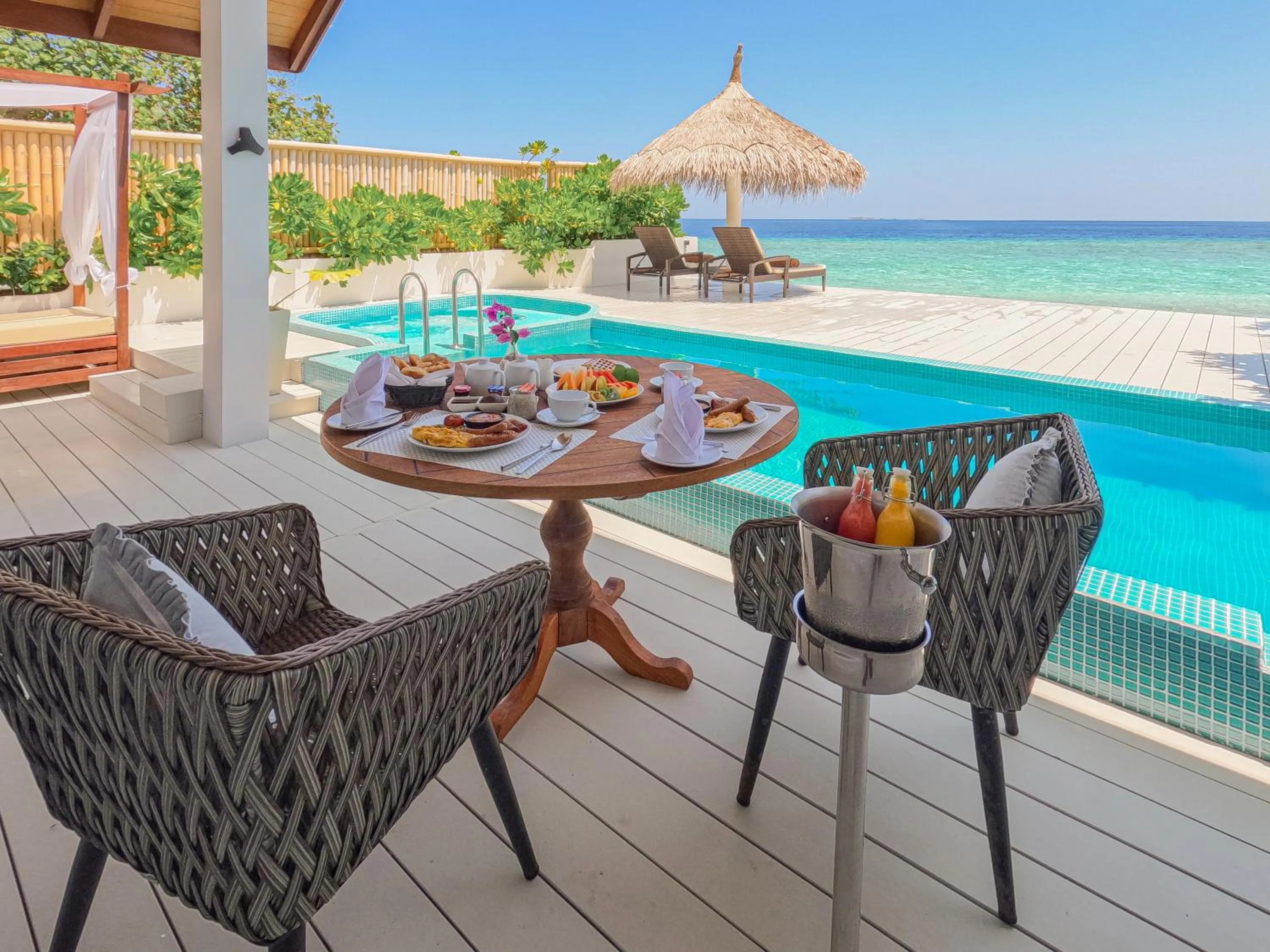 View (from property/room) in Malahini Kuda Bandos Resort