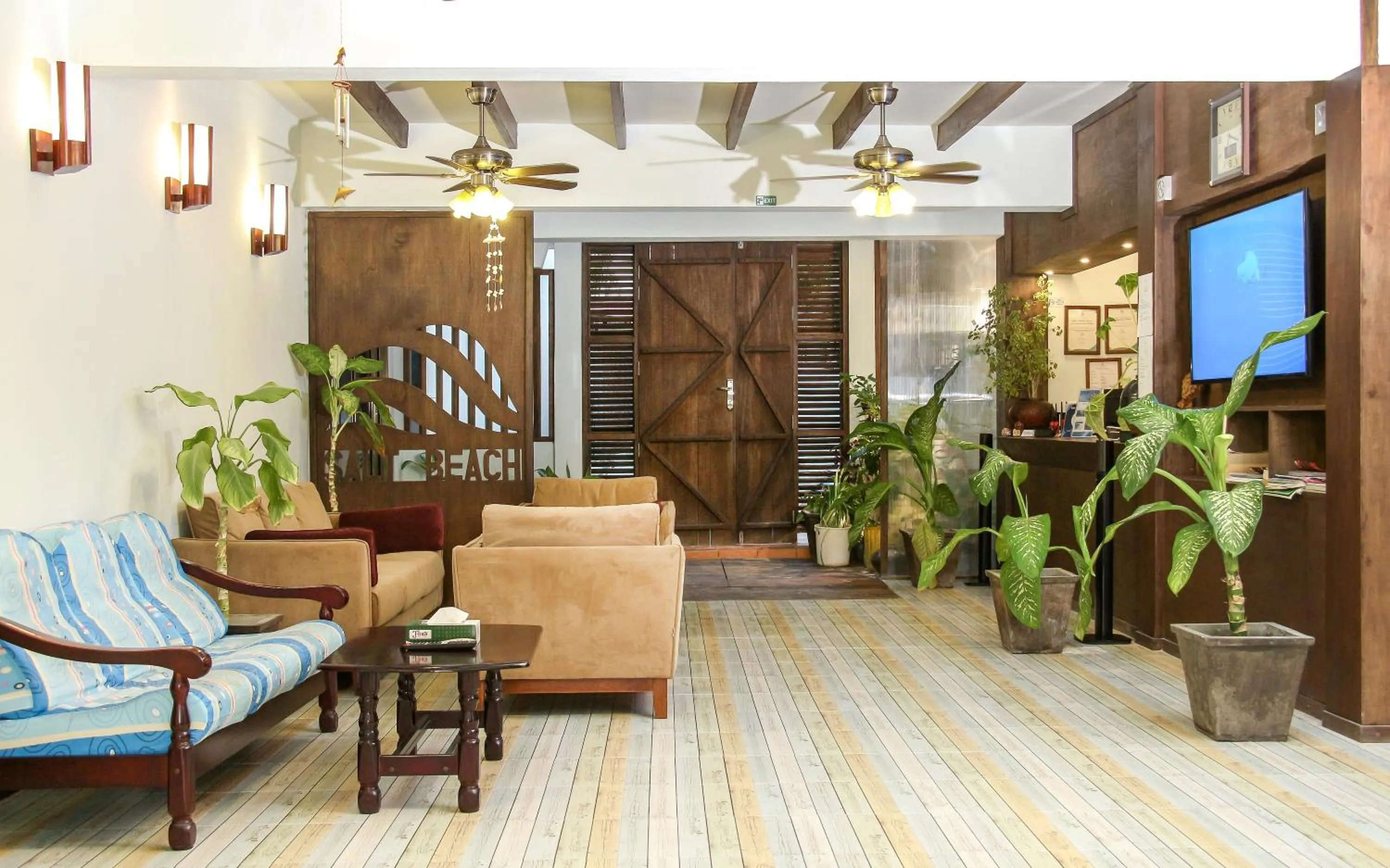 Staff in Salt Beach Hotel