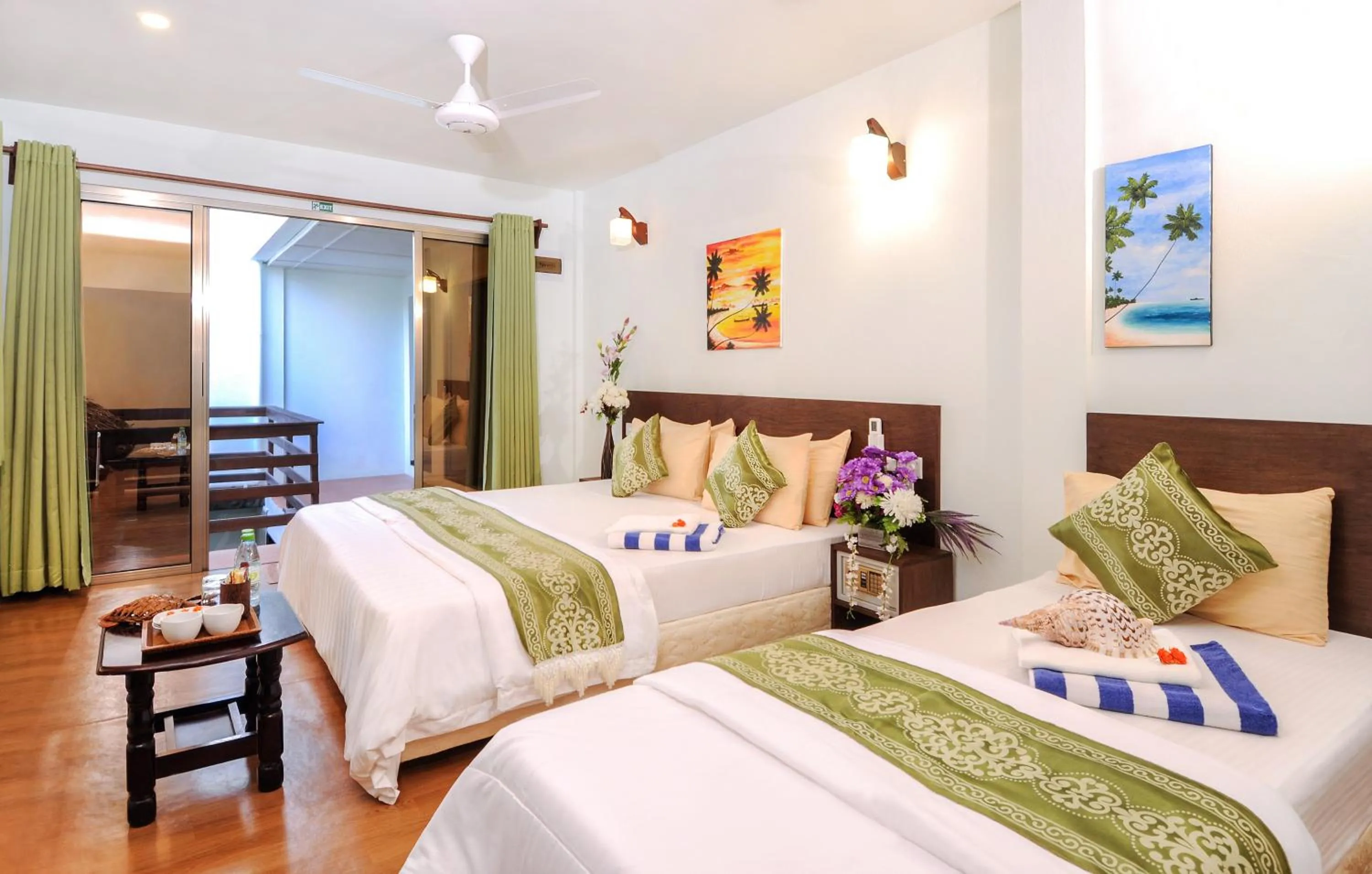 People, Bed in Salt Beach Hotel