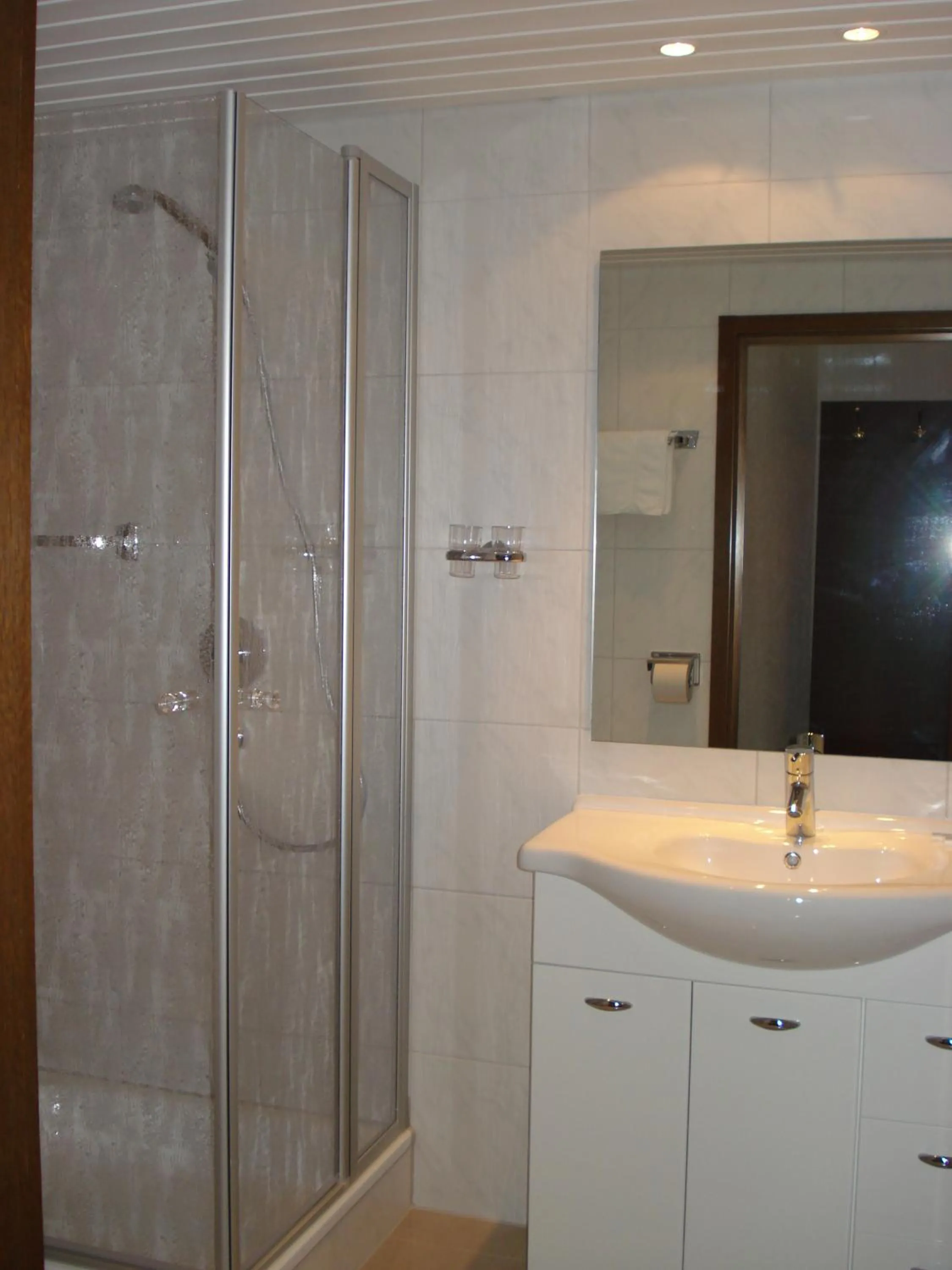 Bathroom in Hotel Rebstock