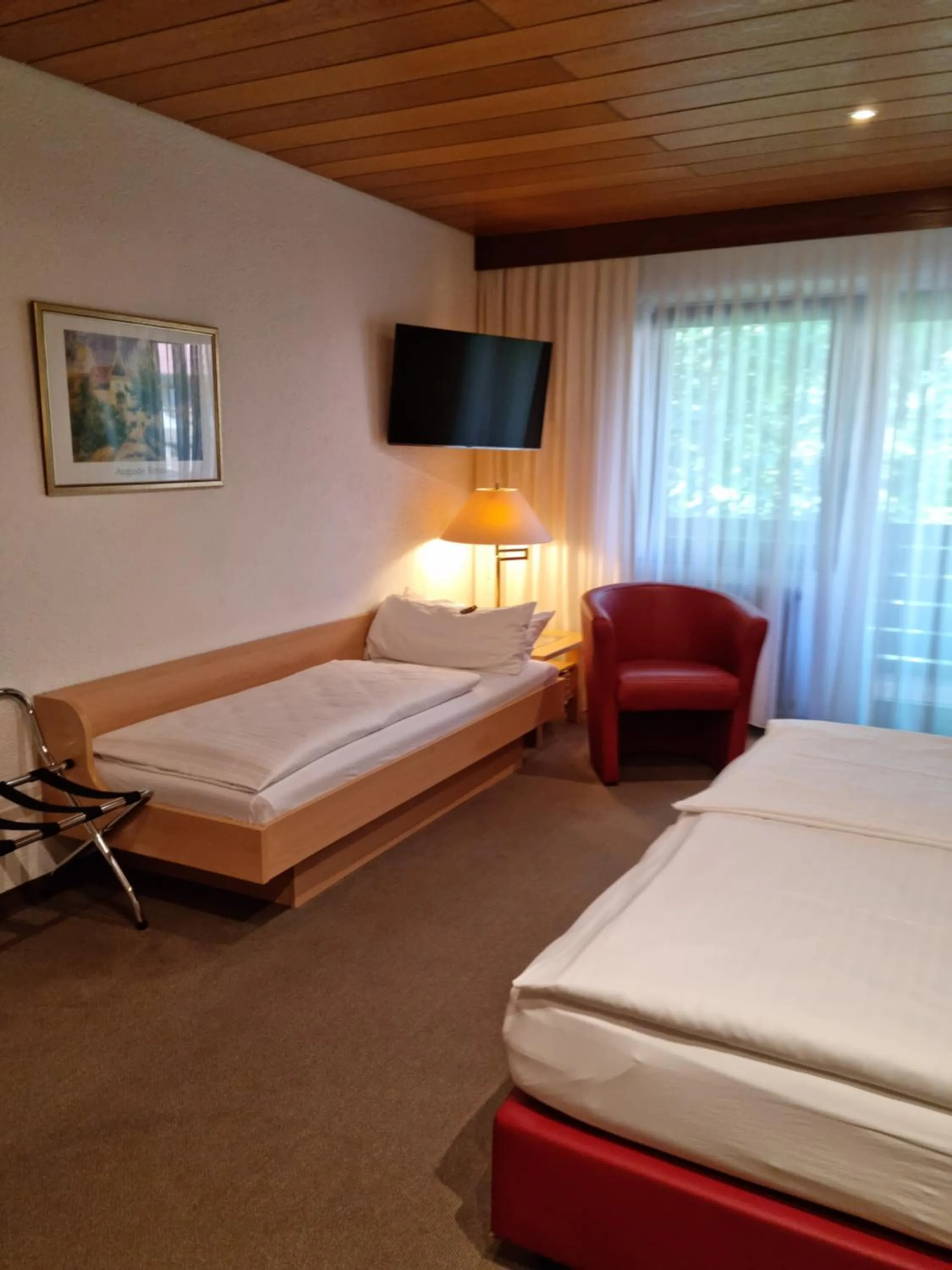 Bedroom, Bed in Hotel Rebstock