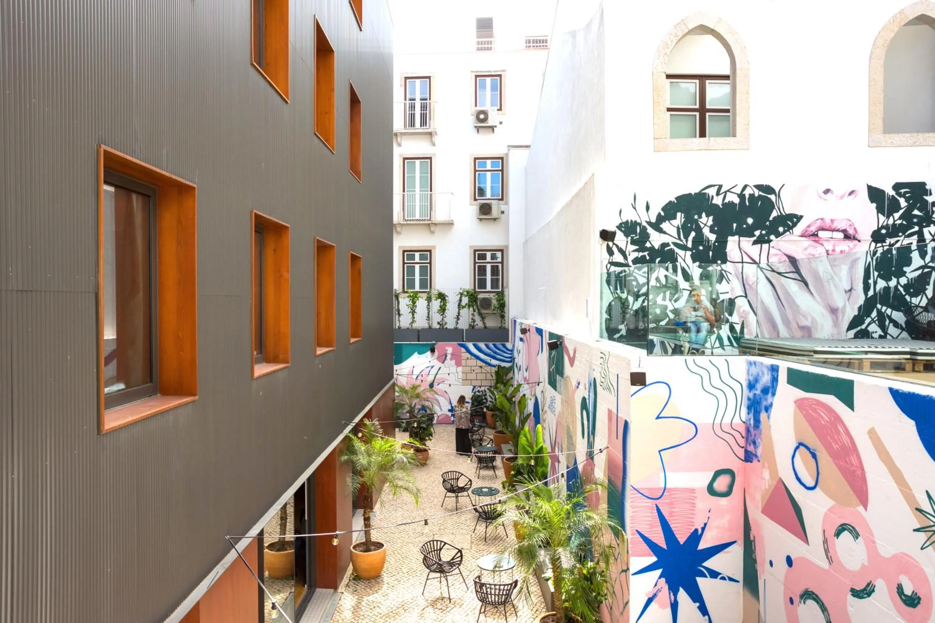 Neighbourhood in Selina Secret Garden Lisbon by IKIGAI Global Hospitality