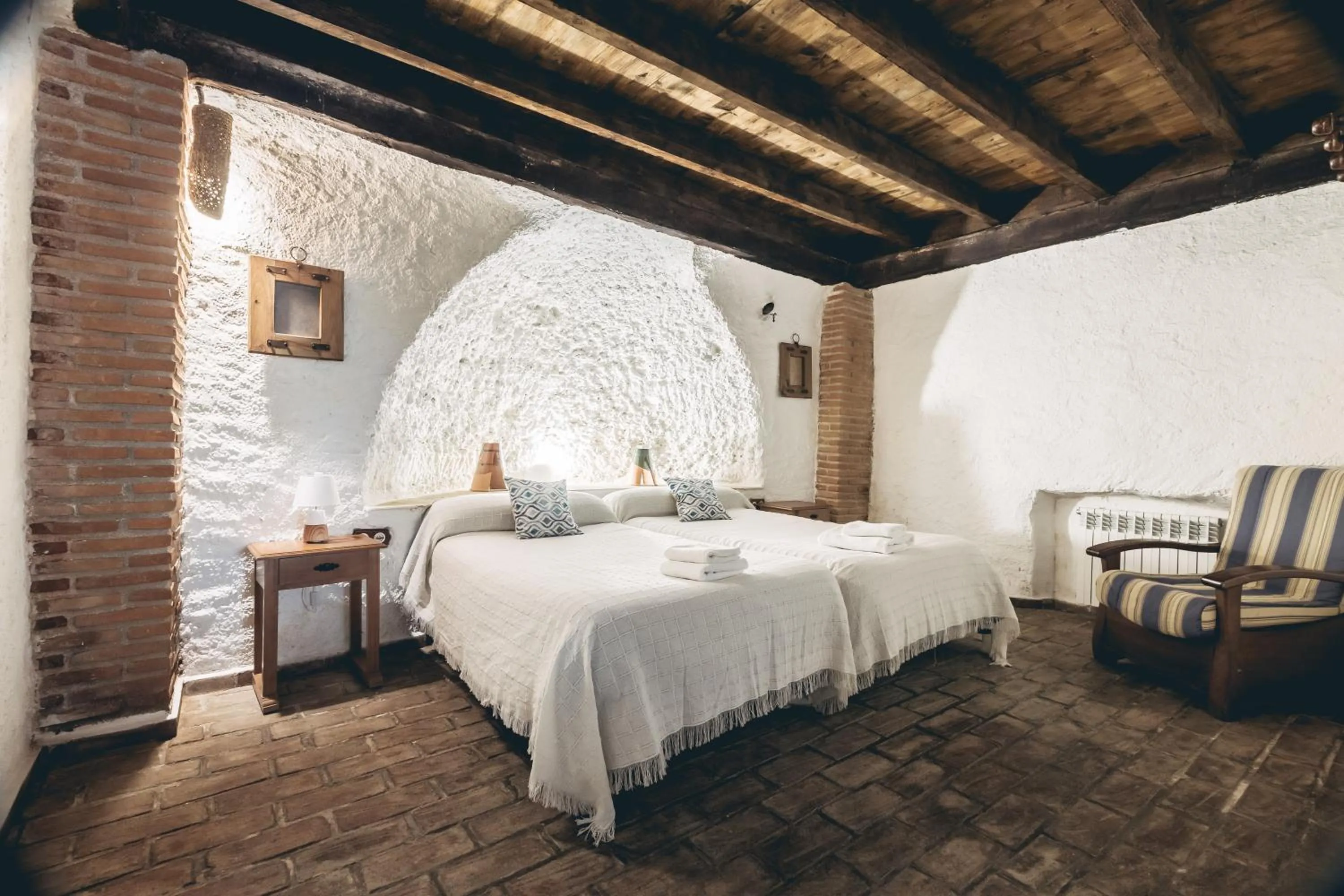 Bedroom, Bed in Casas Cueva Tio Tobas Guadix