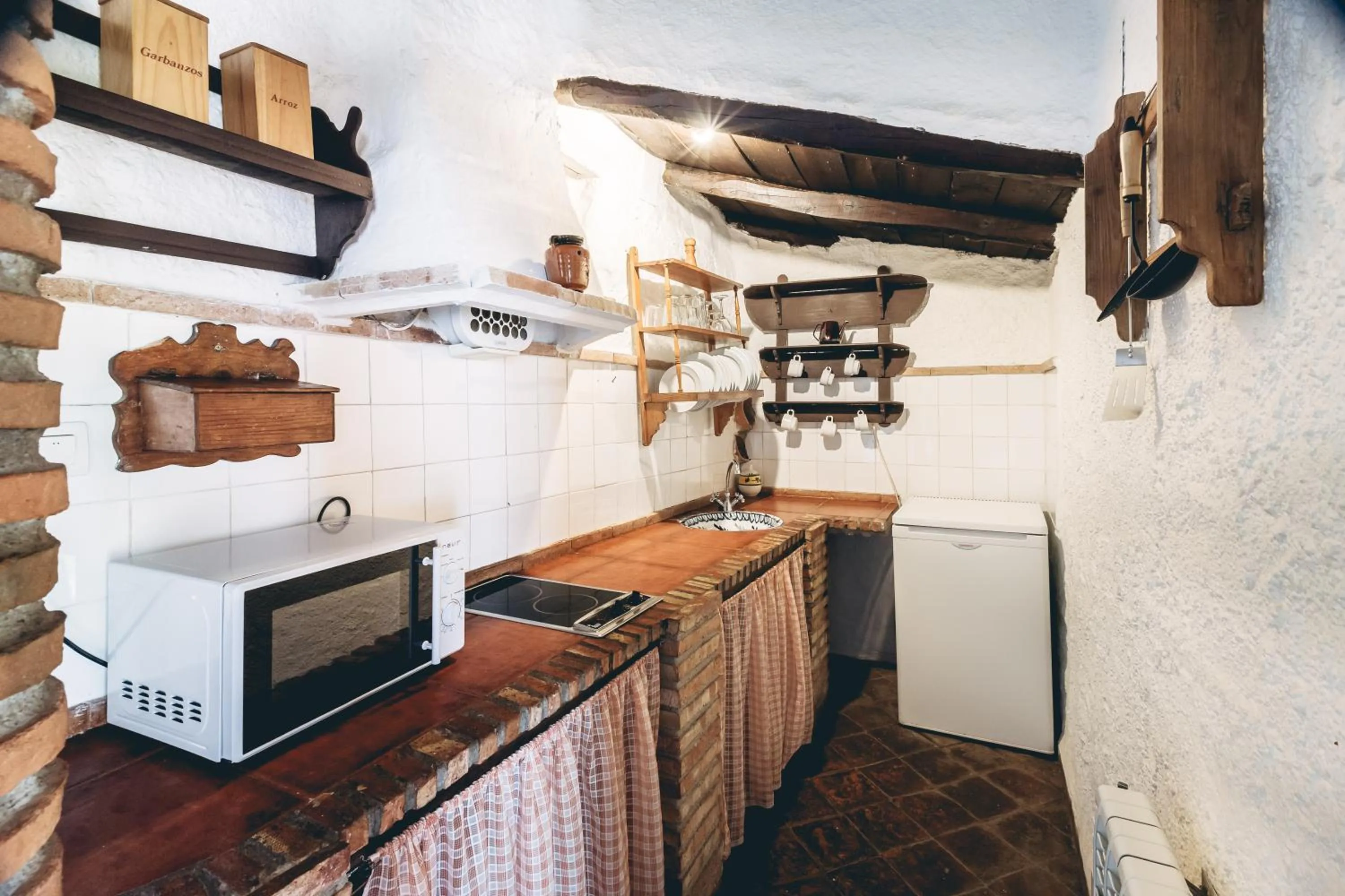 Kitchen or kitchenette in Casas Cueva Tio Tobas Guadix