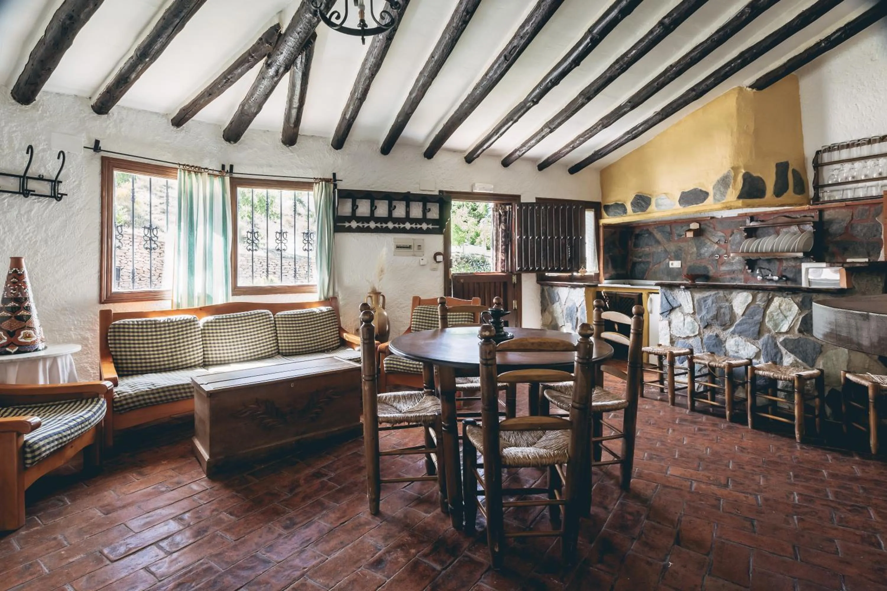 Living room in Casas Cueva Tio Tobas Guadix