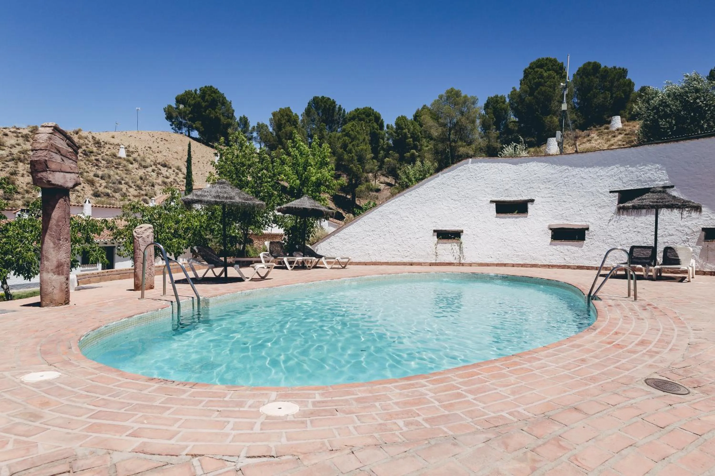 Swimming pool in Casas Cueva Tio Tobas Guadix
