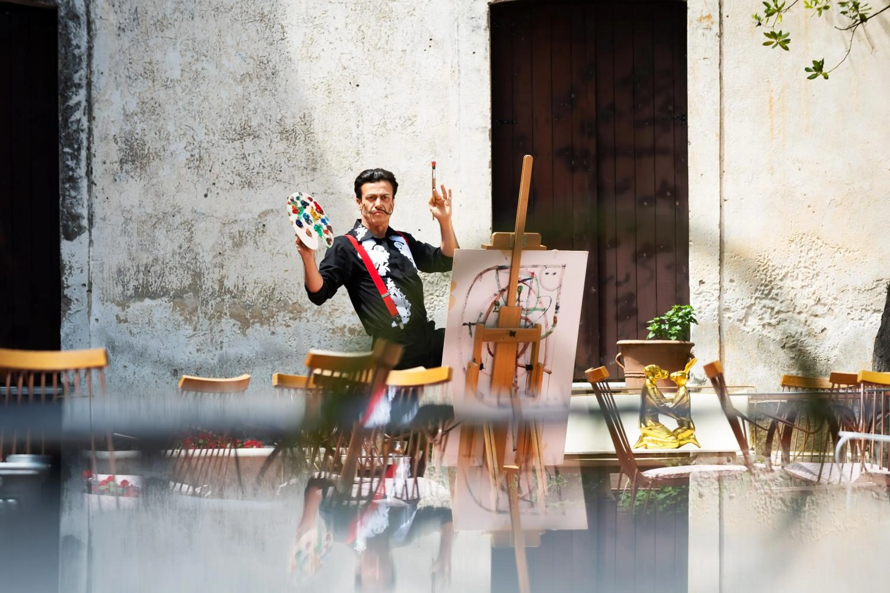 Lounge or bar in A for Art Hotel