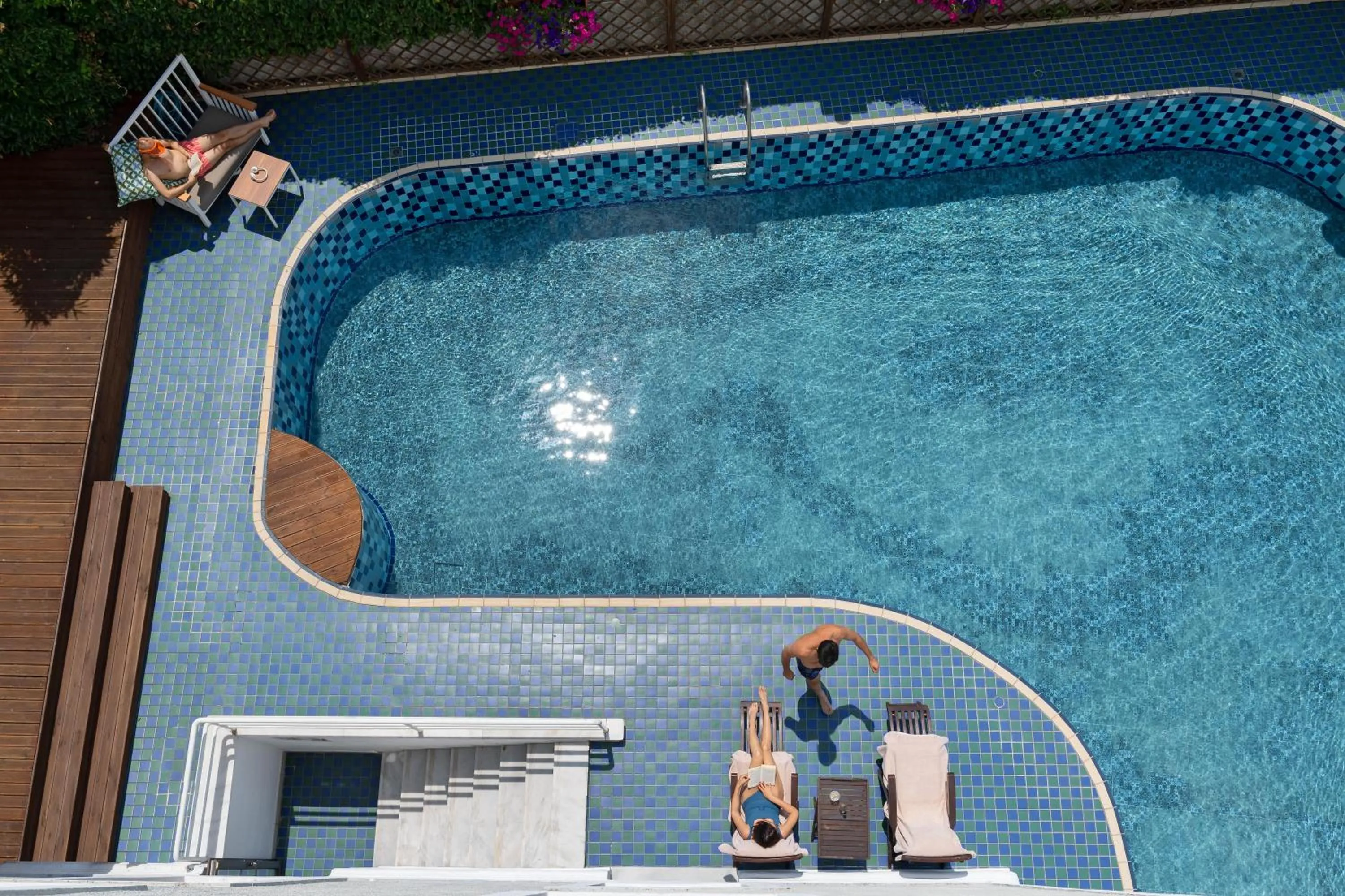 Swimming pool in A for Art Hotel