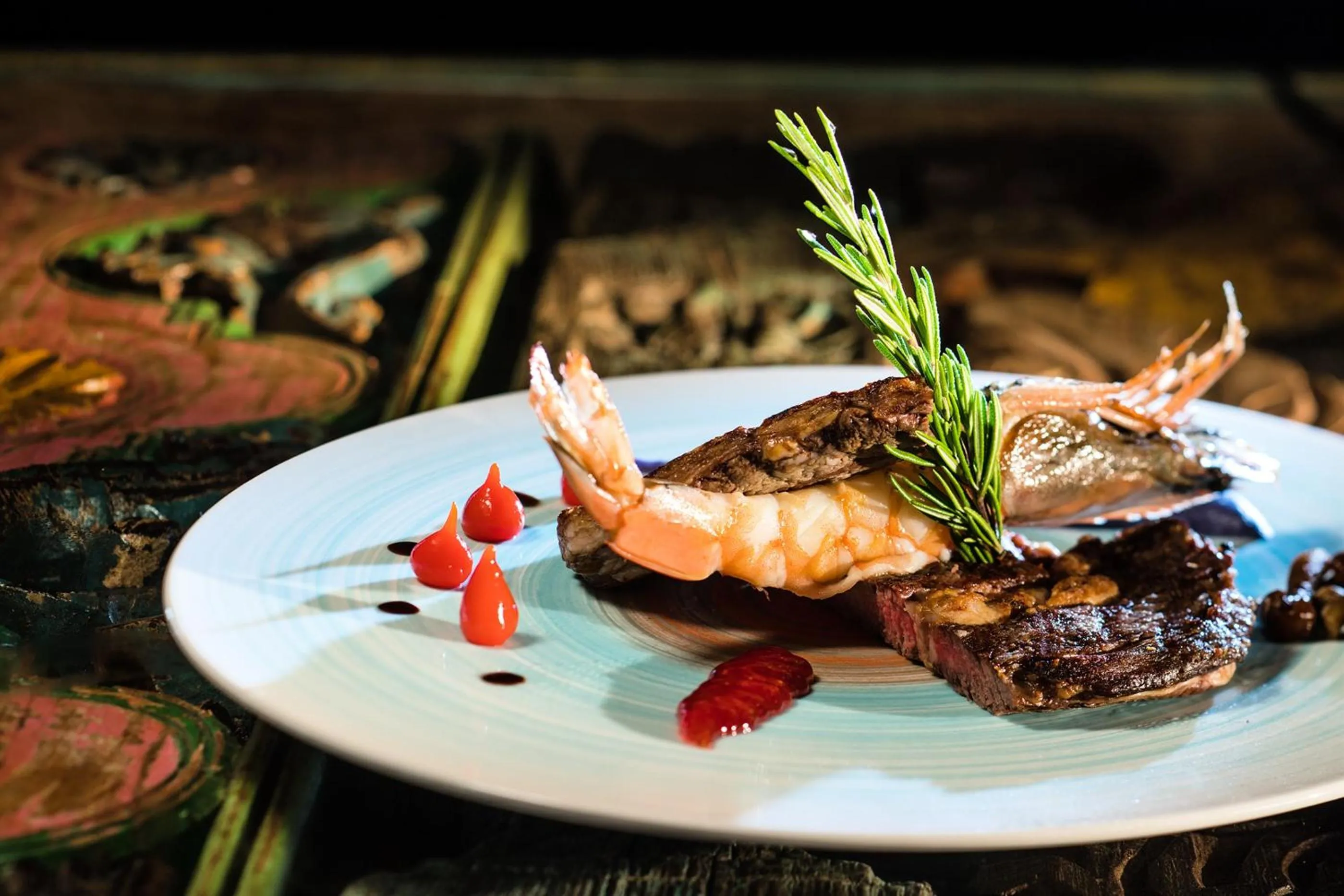 Restaurant/places to eat in A for Art Hotel