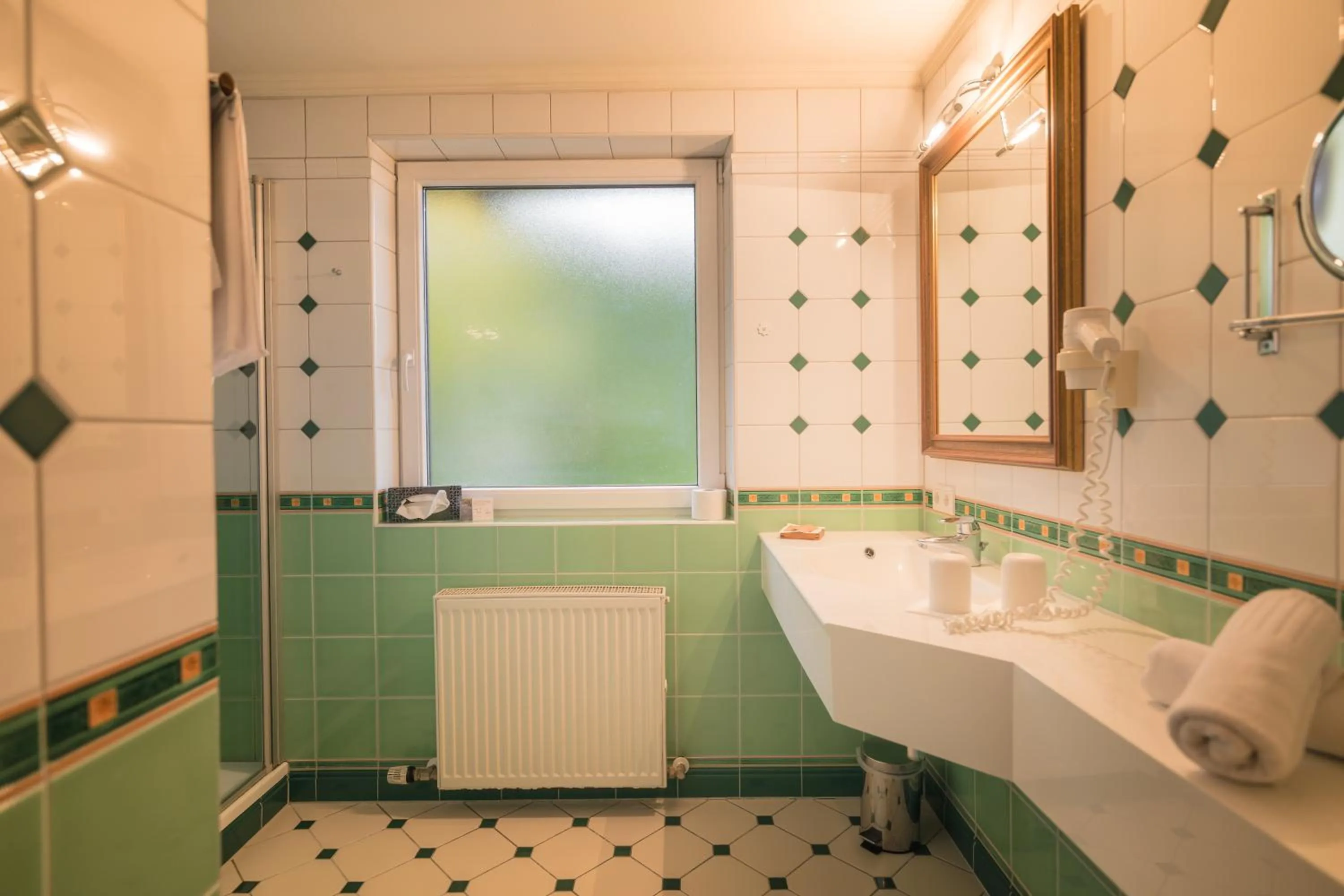 Bathroom in Hotel Schartner