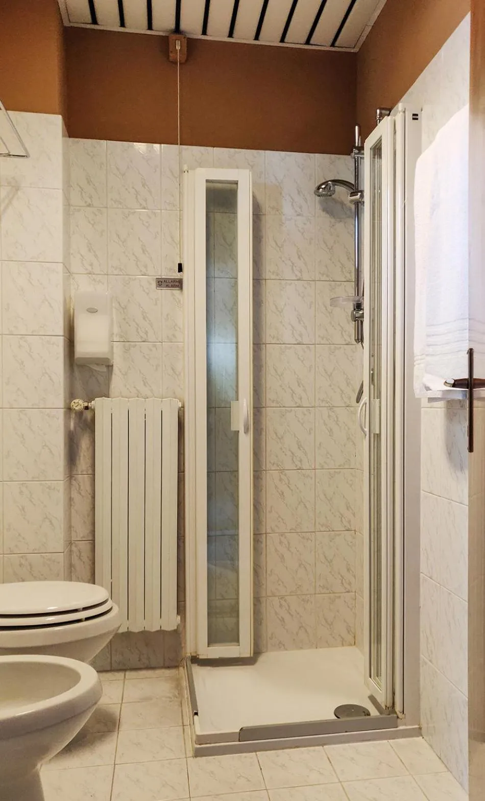 Shower in Hotel Castello S. Antonio