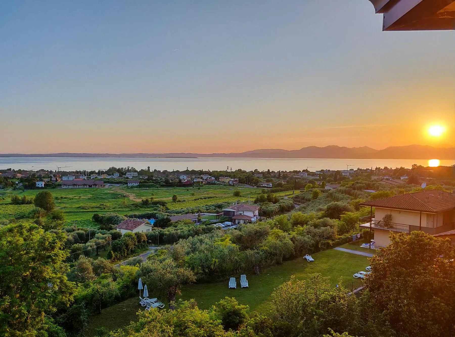 Sunset in Hotel Castello S. Antonio