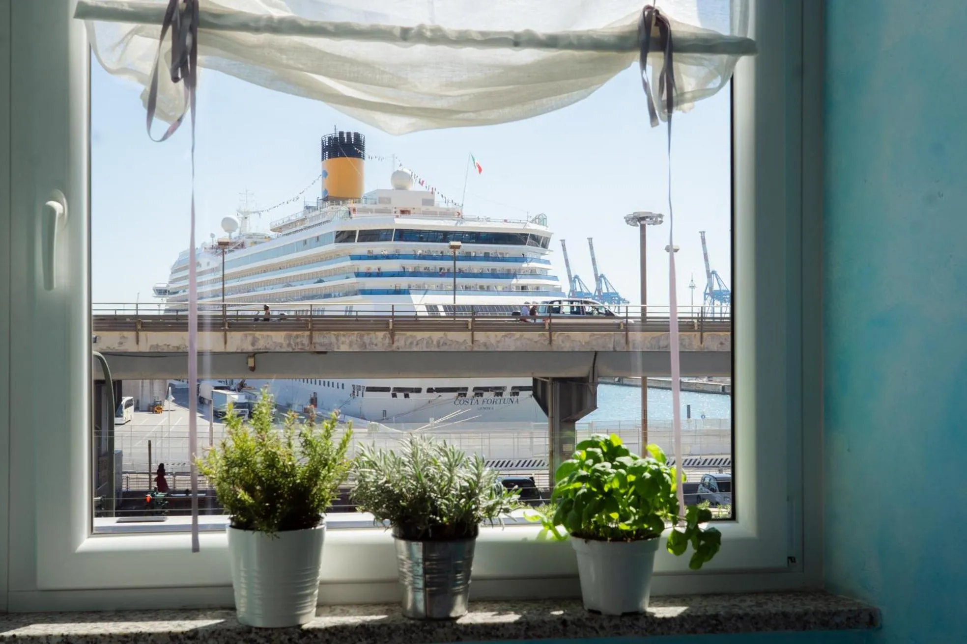 View (from property/room) in B&B Caterina