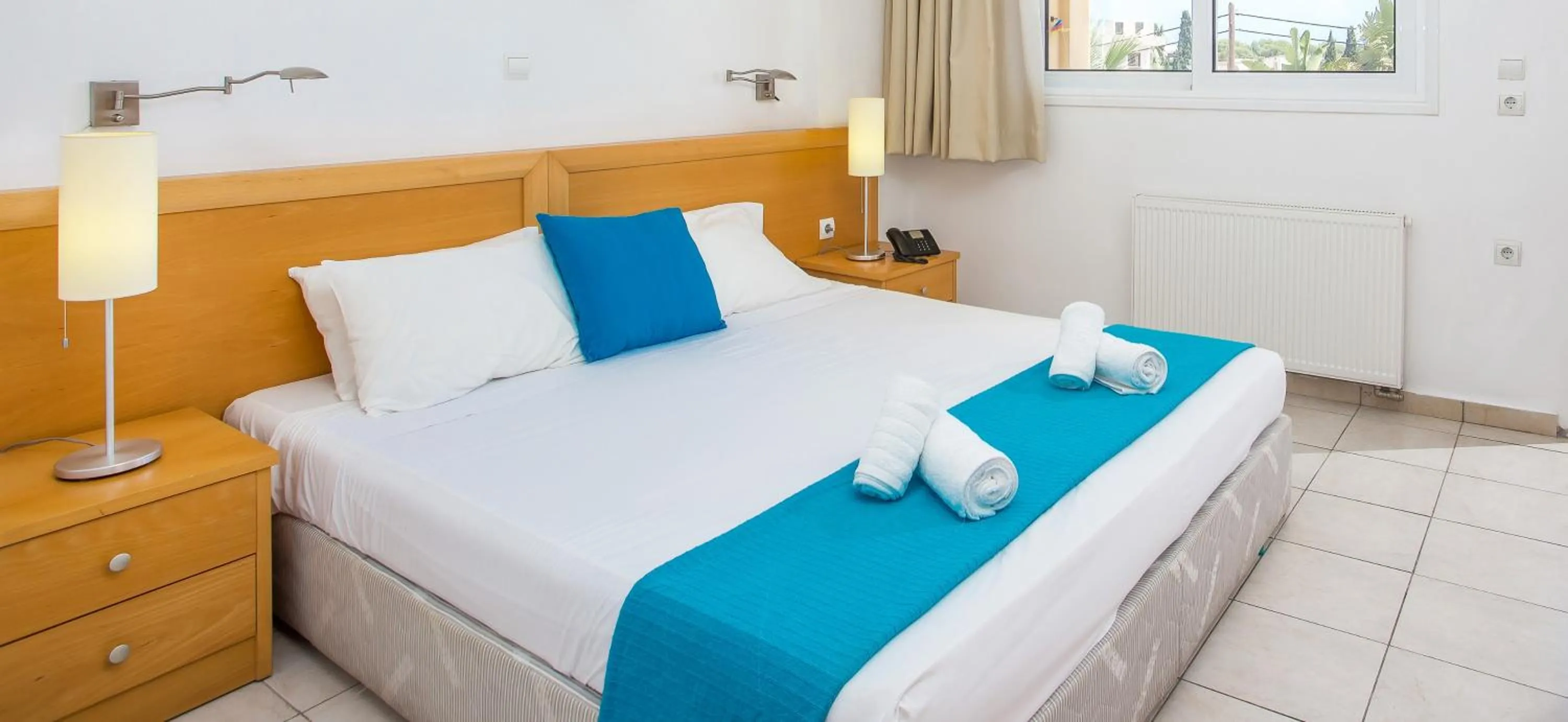 Bed in Mon Repos Hotel