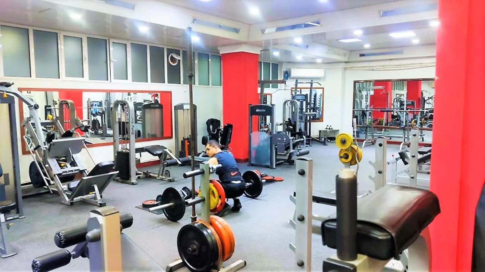 Fitness centre/facilities in DDD Hotel