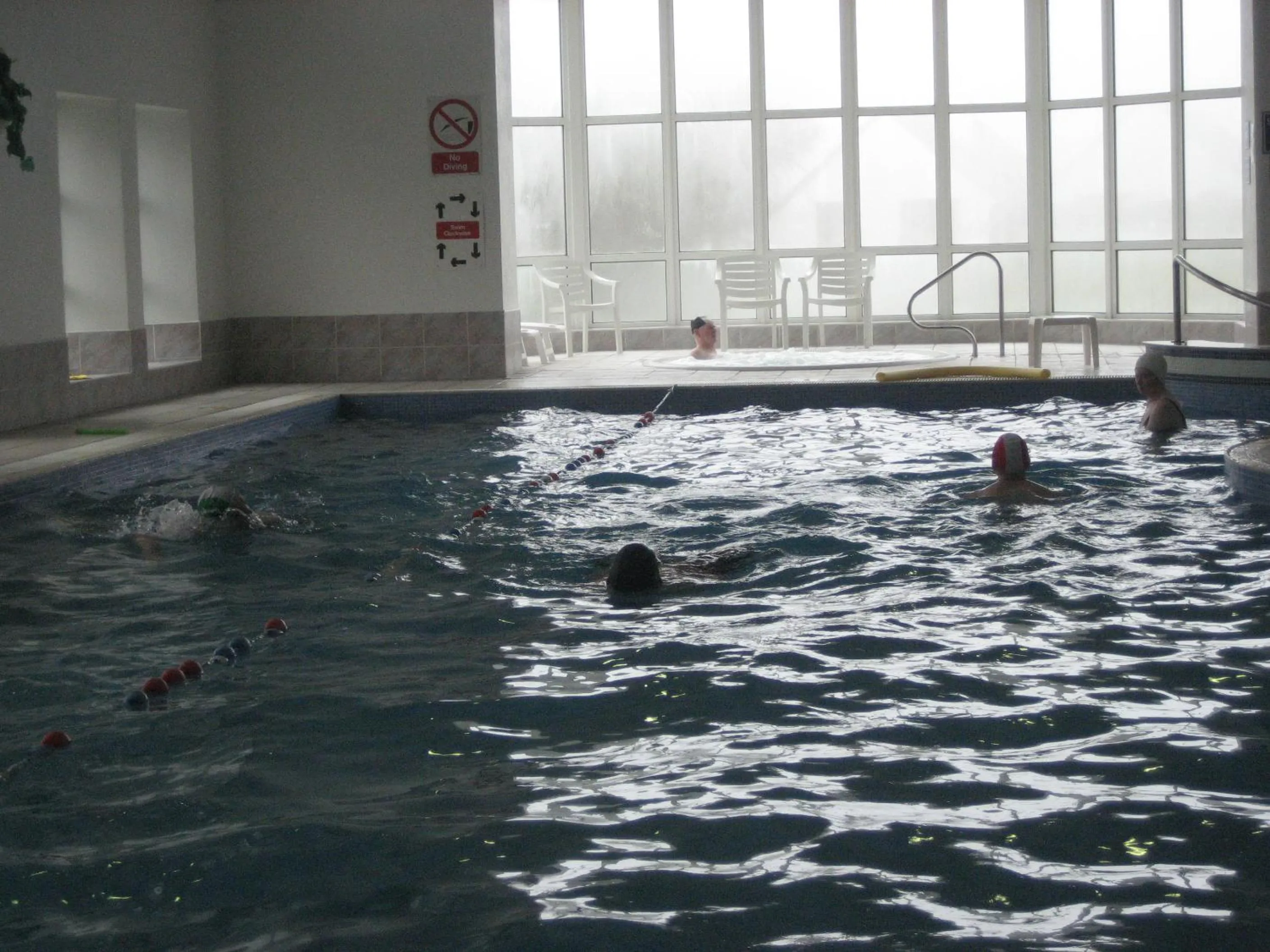 Swimming pool in The Stone House B&B