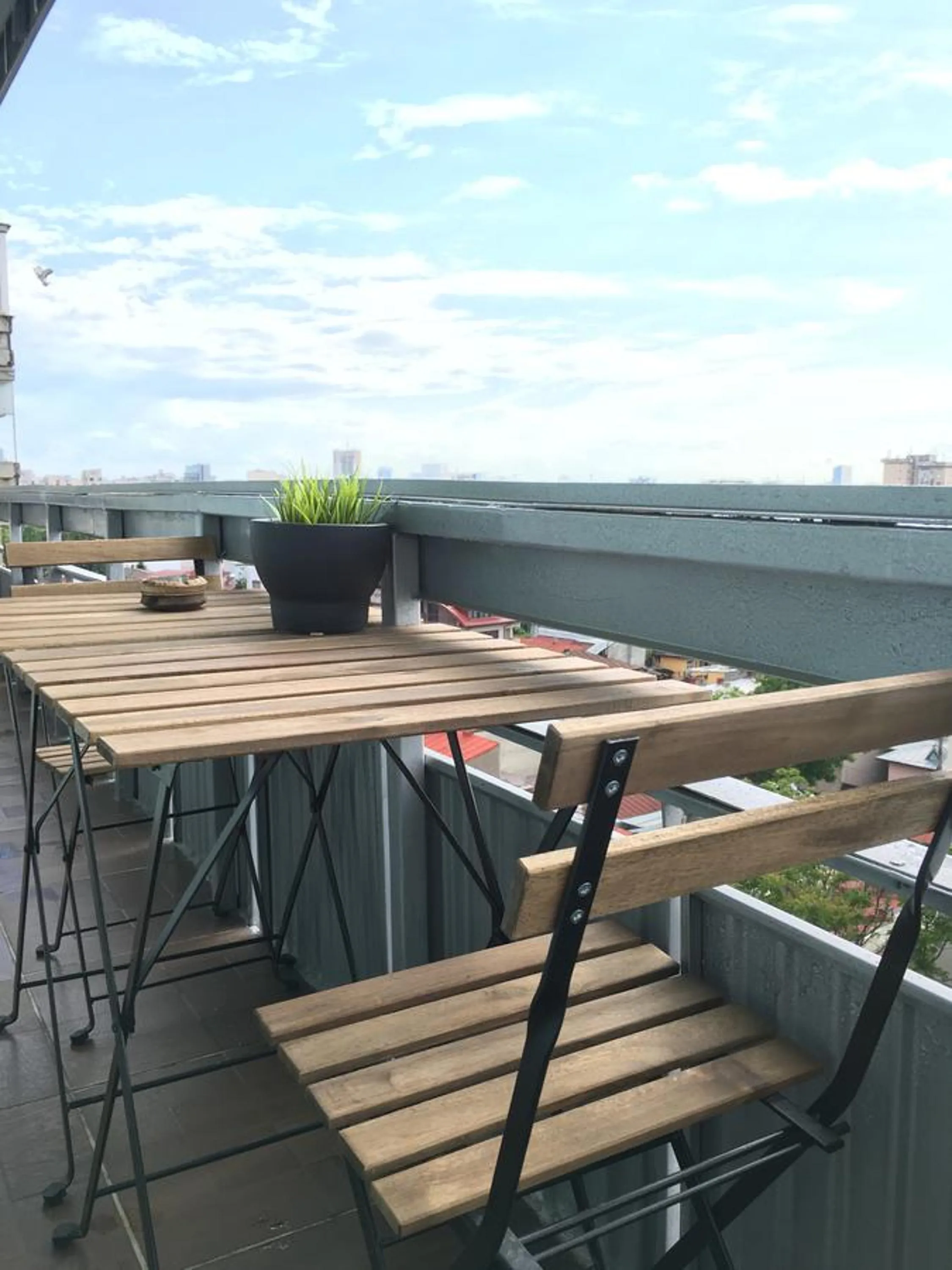 Balcony/Terrace in New Central Roof top view
