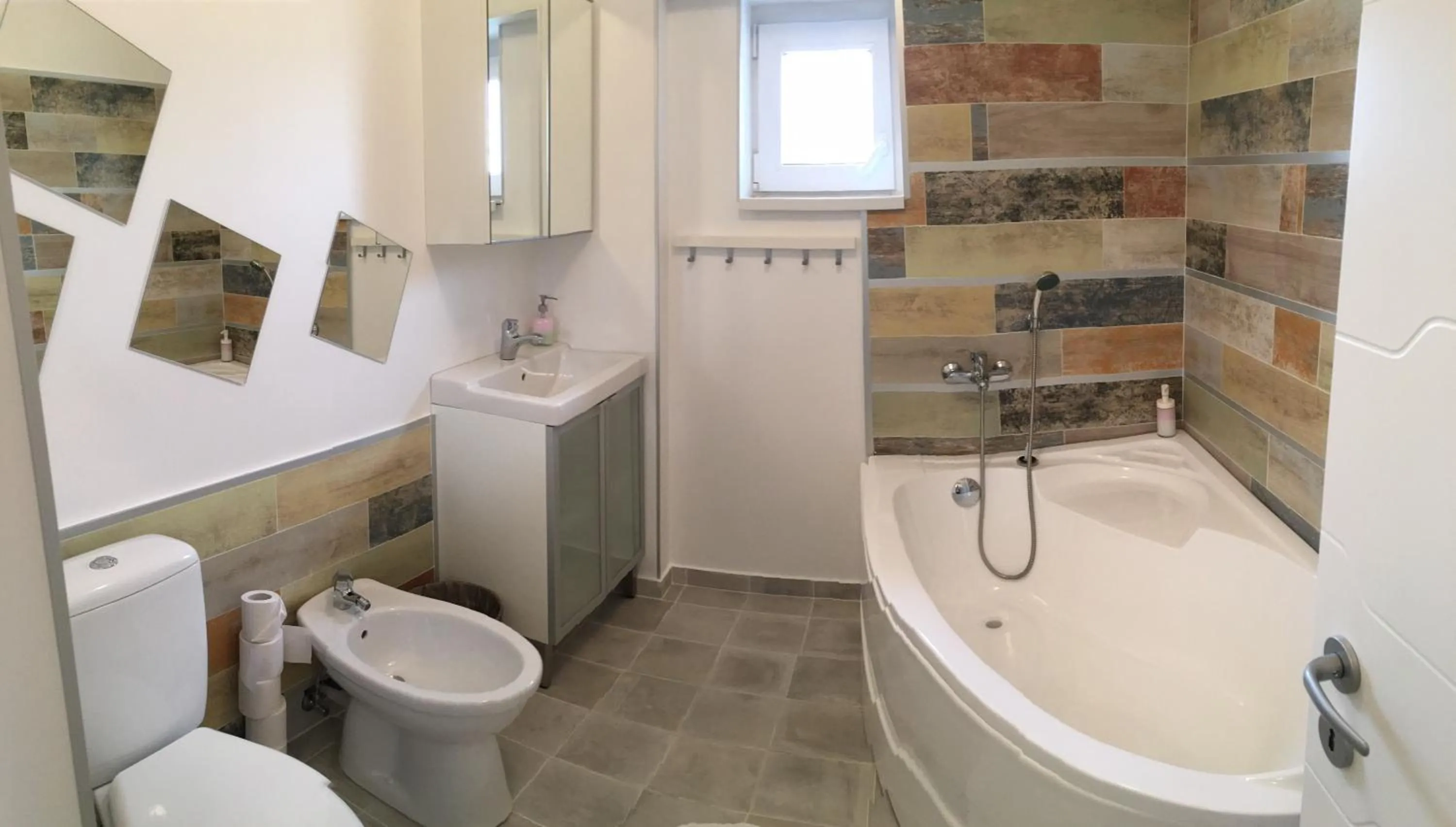 Bathroom in New Central Roof top view