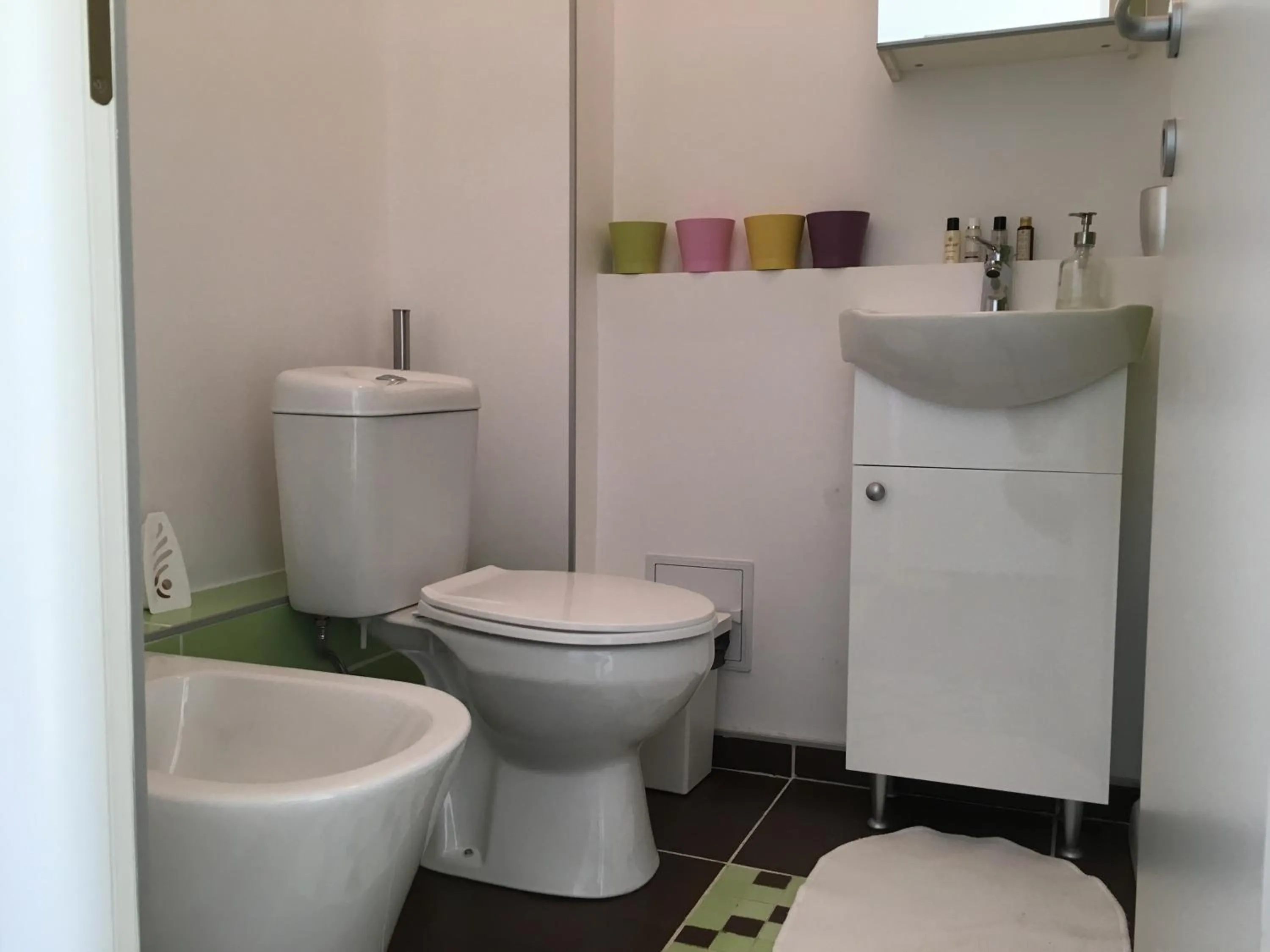 Bathroom in New Central Roof top view