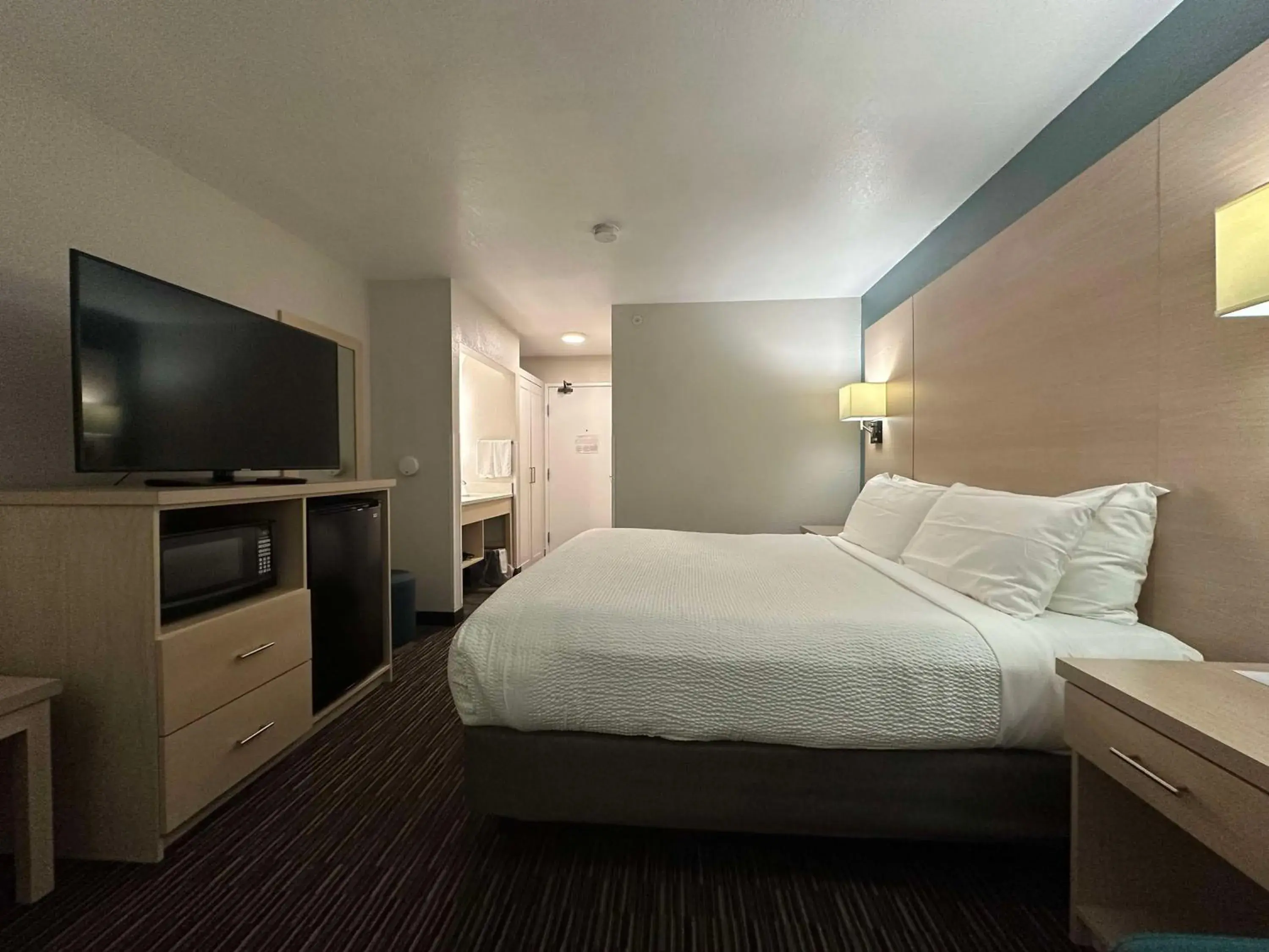 Queen Room with Roll-In Shower - Mobility Access in Best Western Watertown Queen Room with Roll-In Shower - Mobility Access in Best Western Watertown