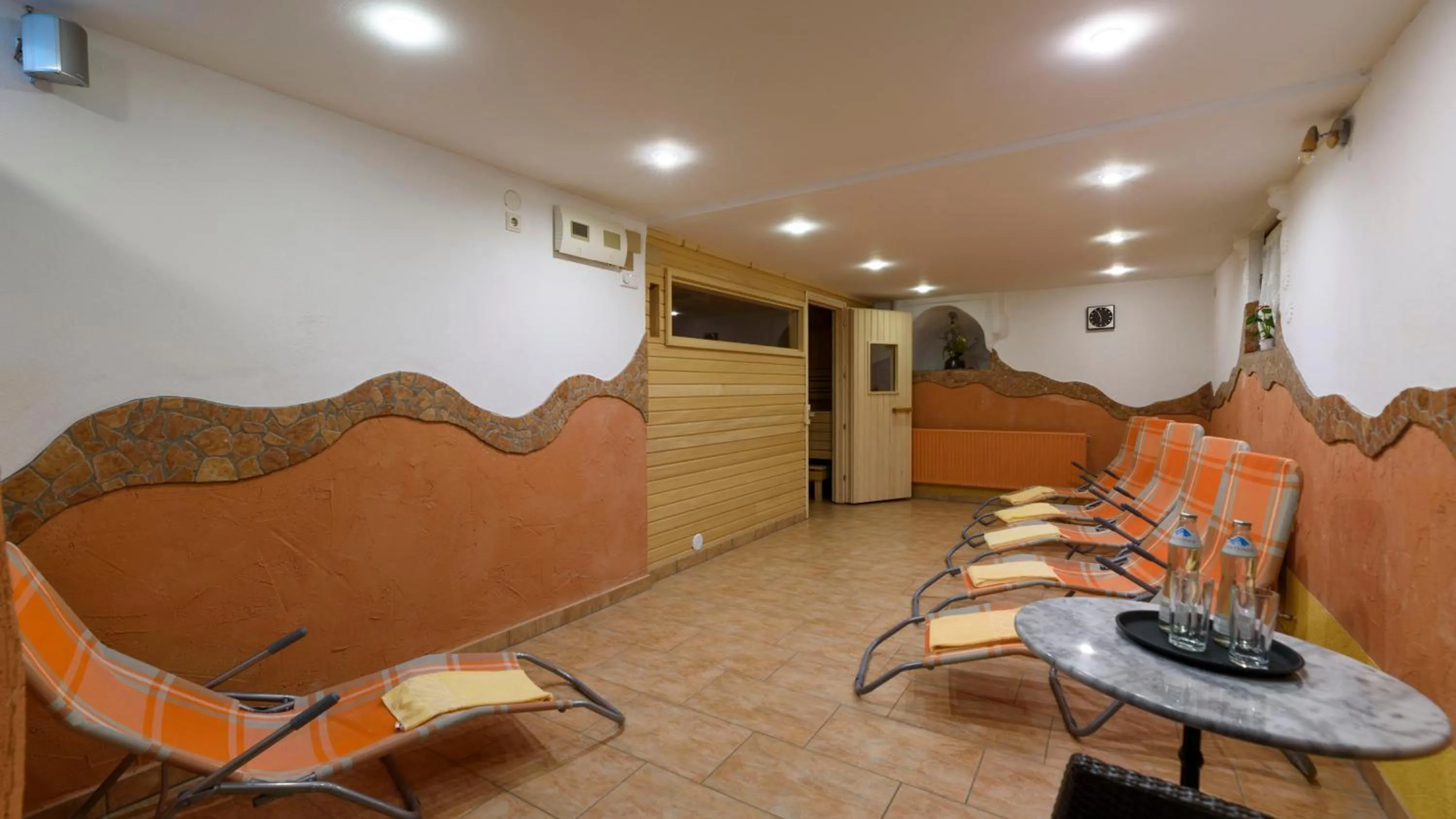 Sauna in Hotel Landhaus Ausswinkl