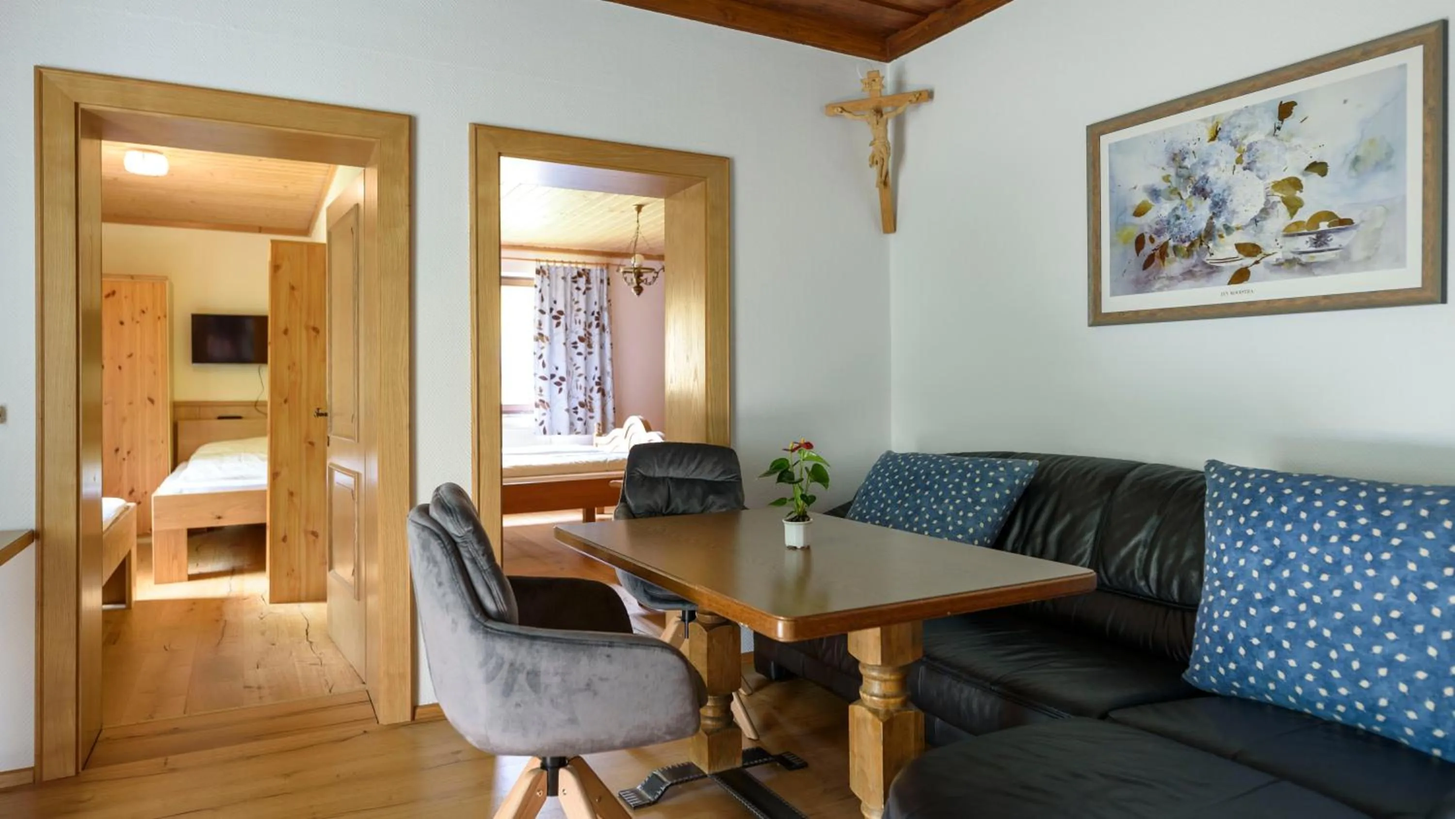 Living room in Hotel Landhaus Ausswinkl