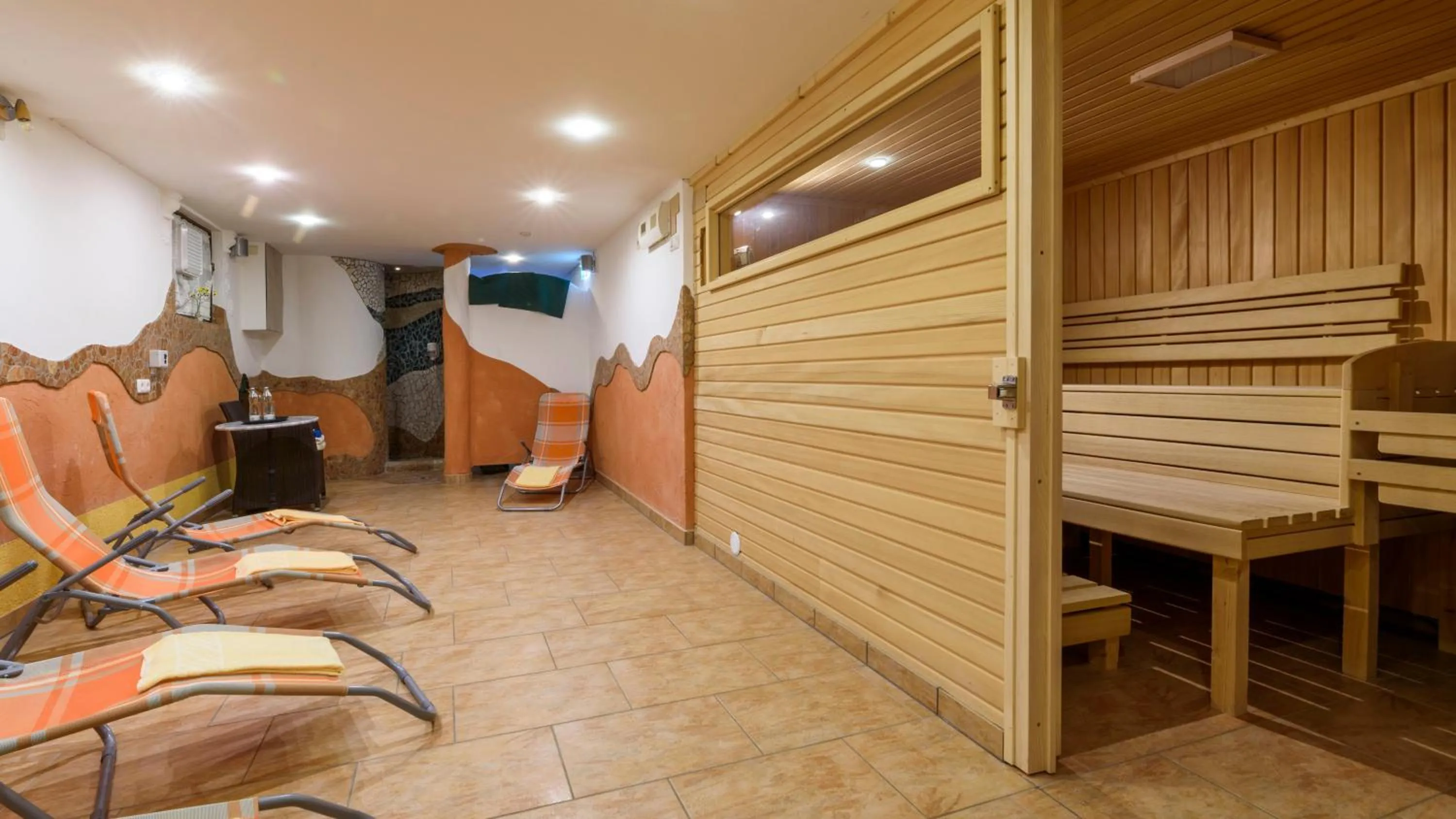 Sauna in Hotel Landhaus Ausswinkl