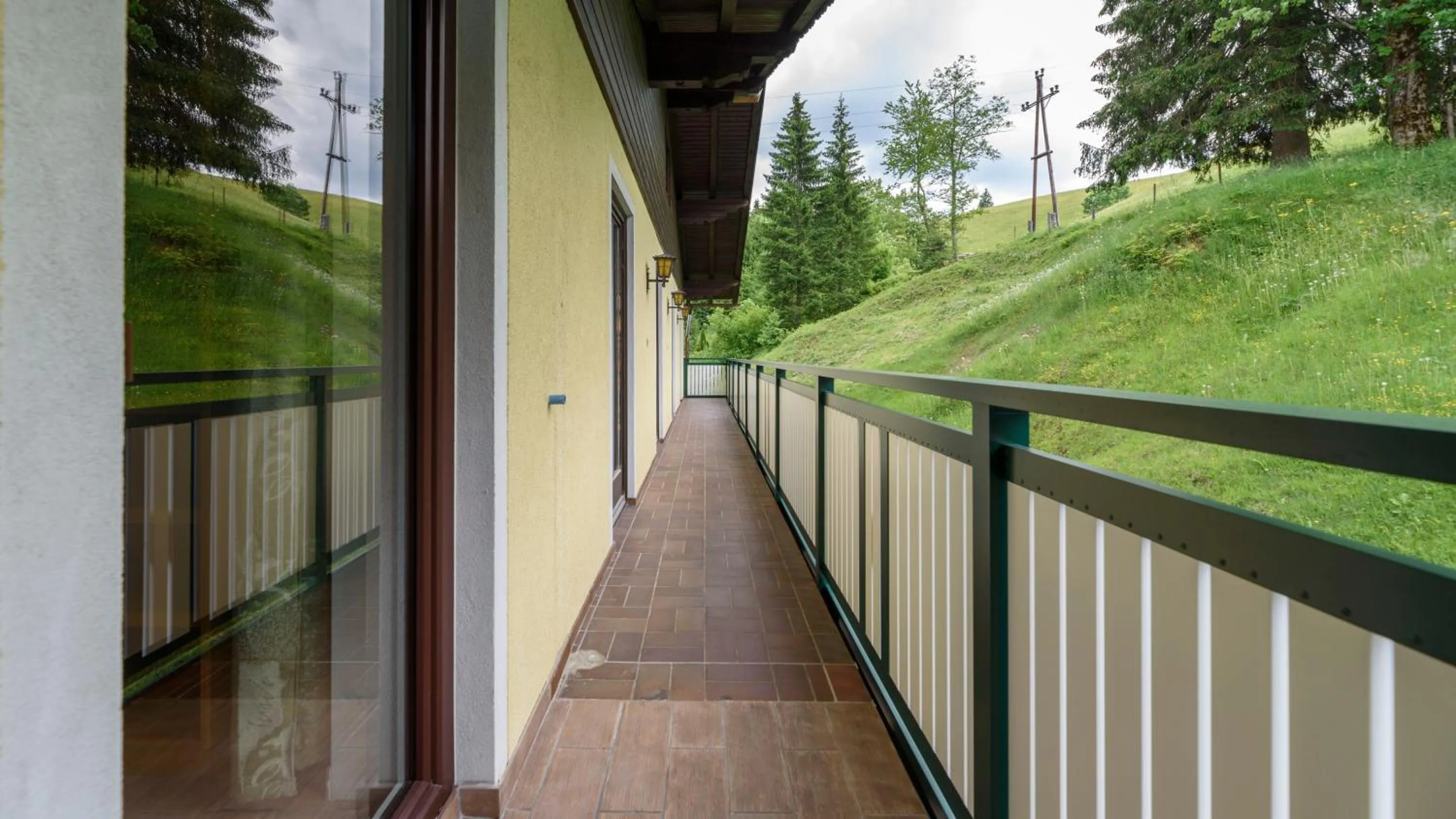Balcony/Terrace in Hotel Landhaus Ausswinkl
