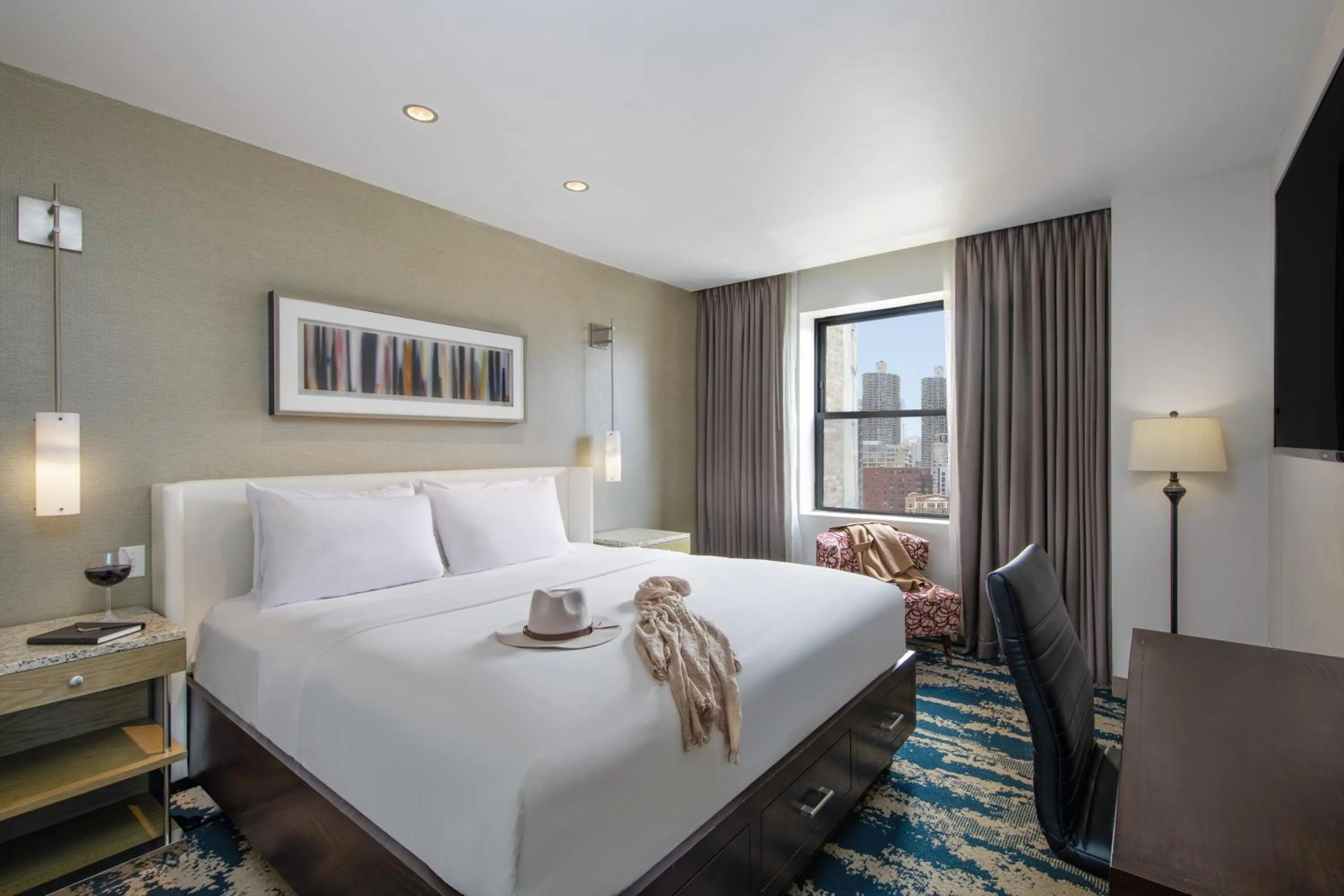 Bedroom, Bed in Hotel Felix