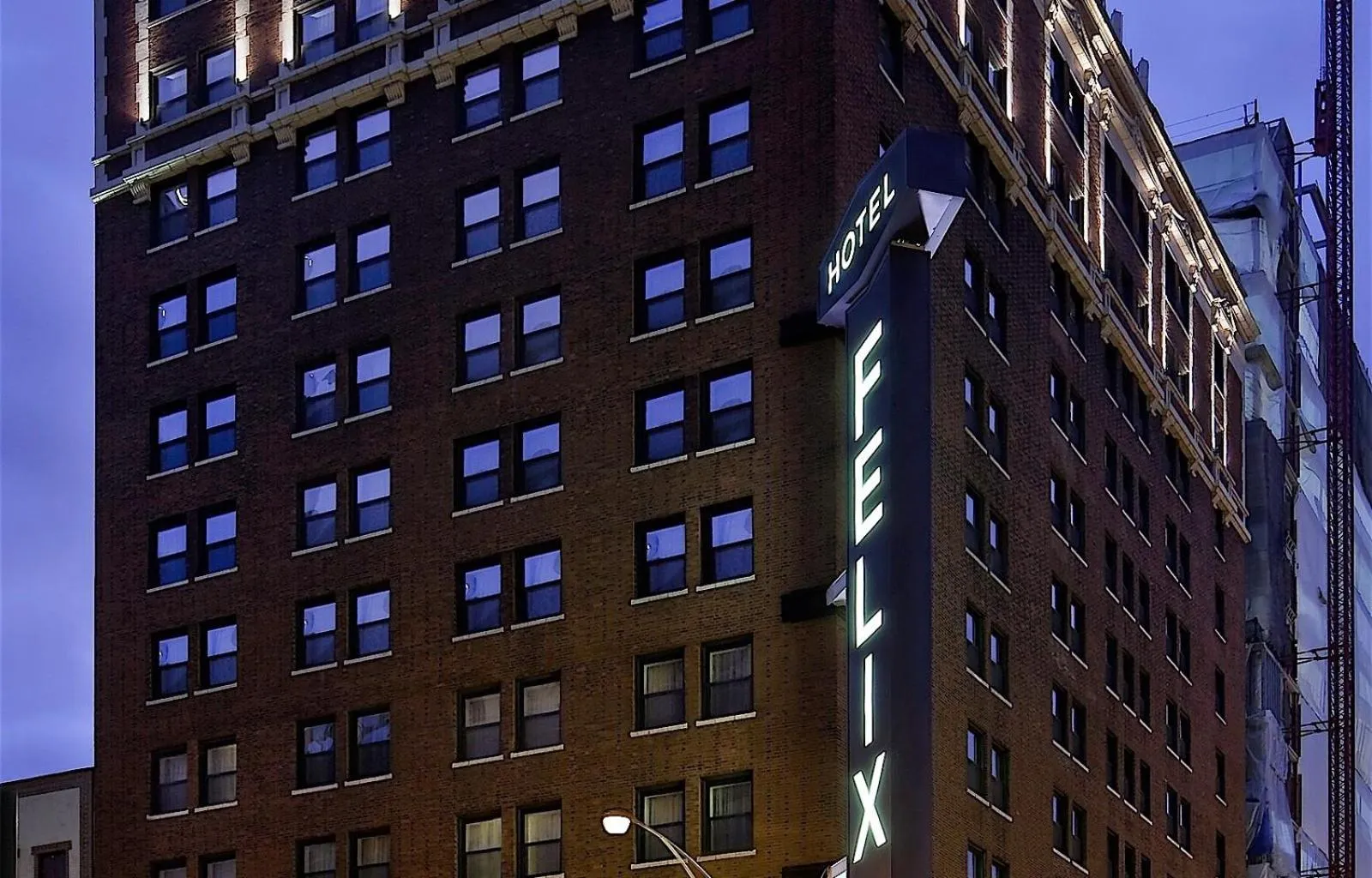 Property building in Hotel Felix