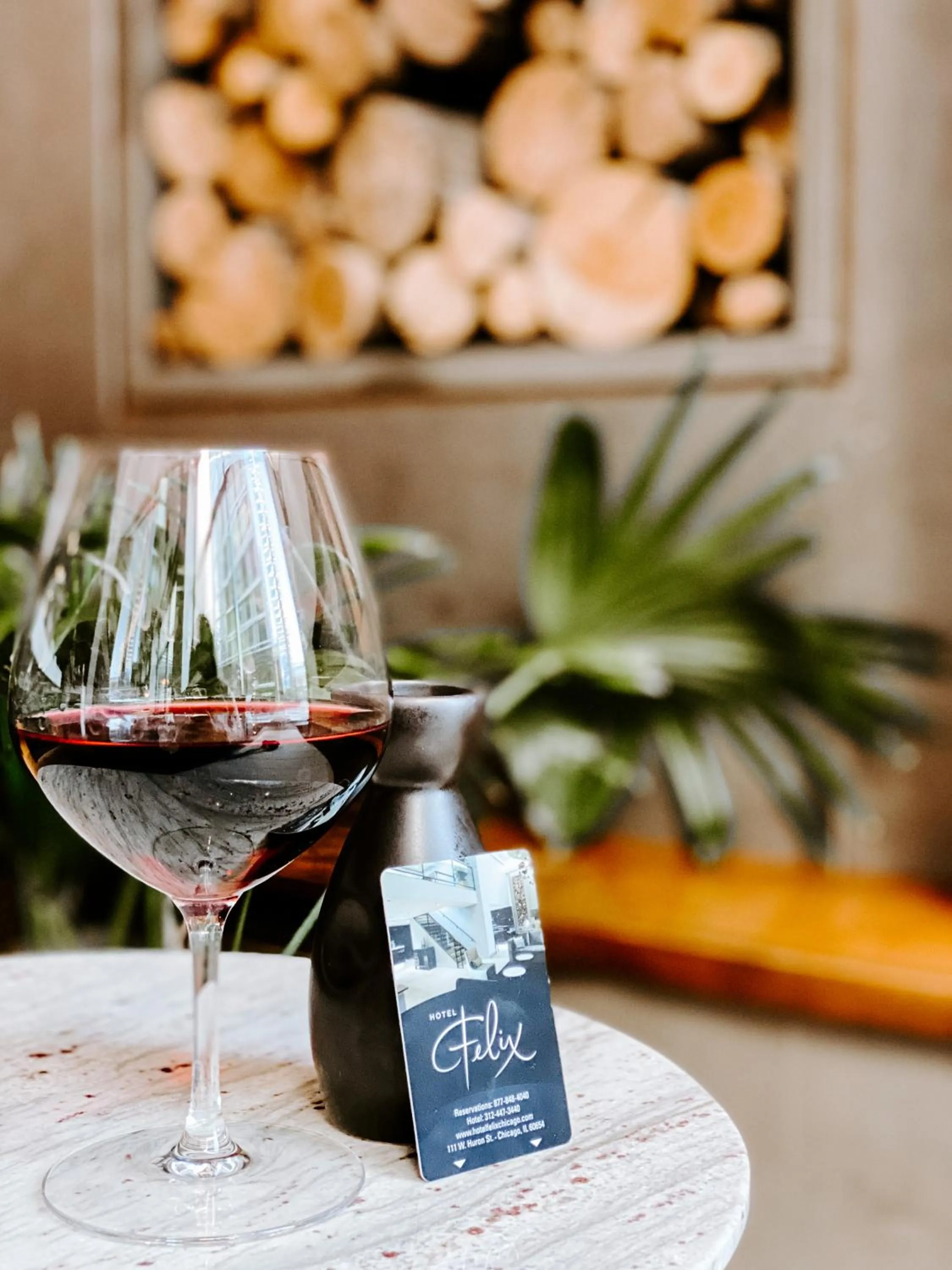 Drinks in Hotel Felix