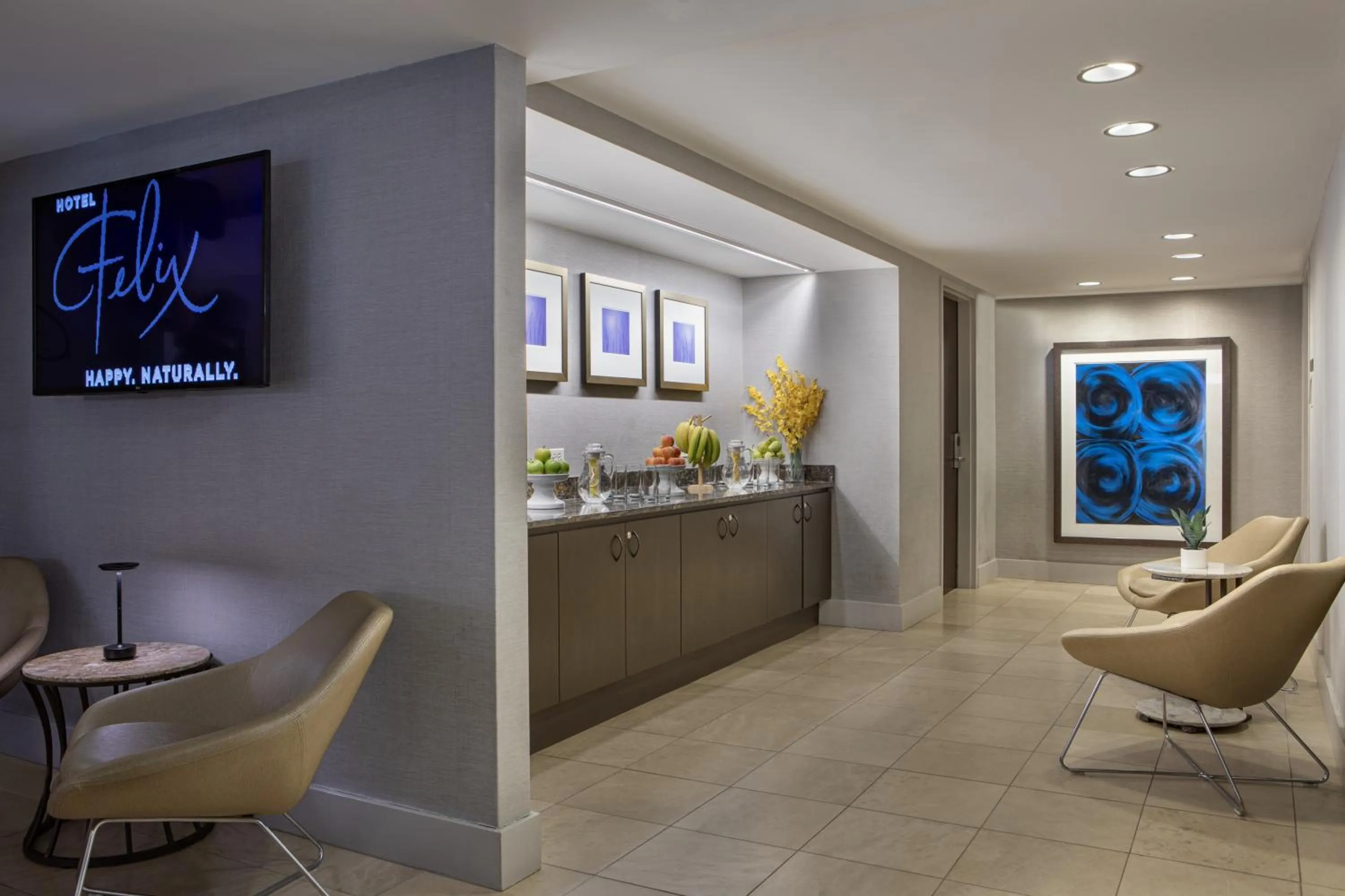 Lobby or reception in Hotel Felix