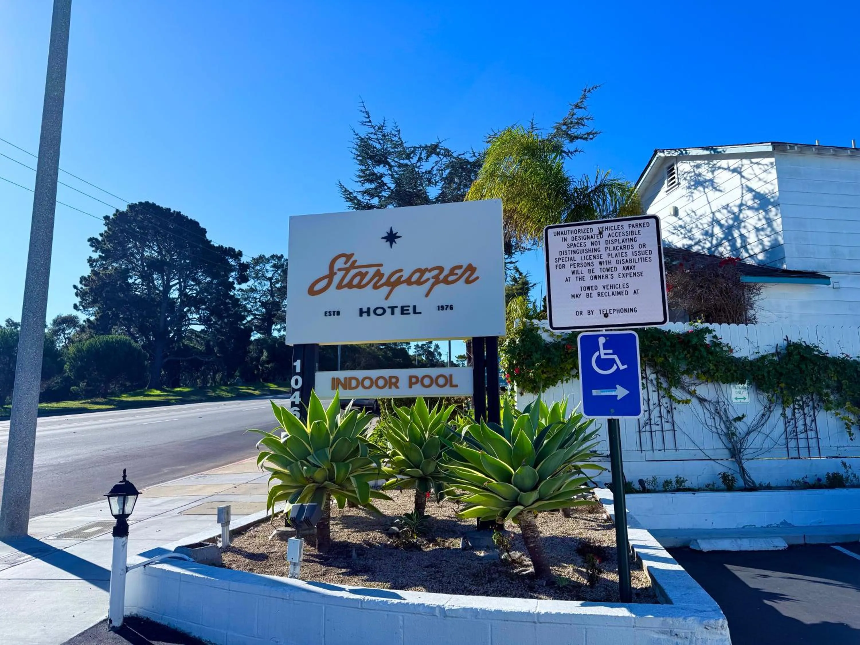 Property logo or sign in Stargazer Hotel