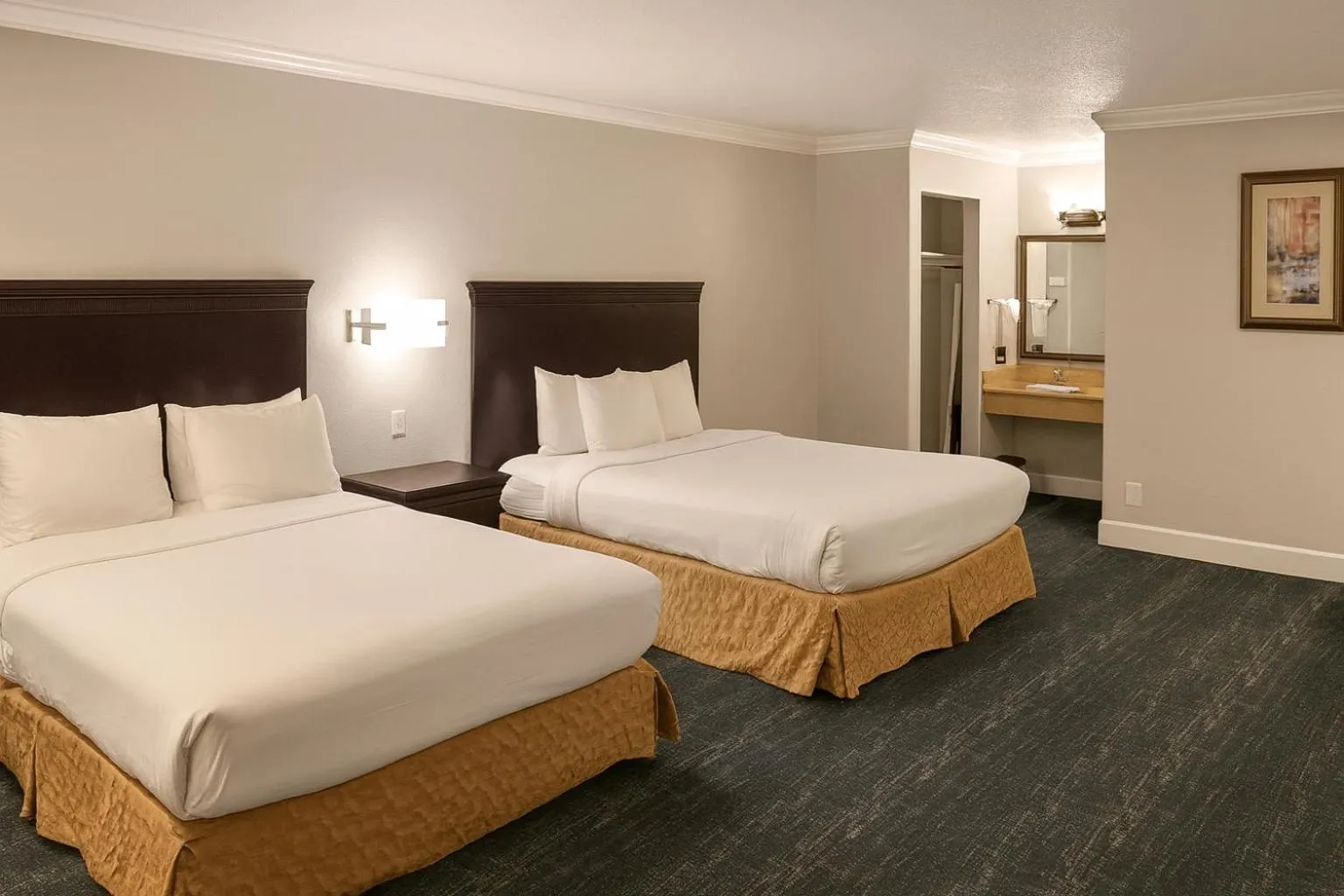 Bed in Stargazer Hotel