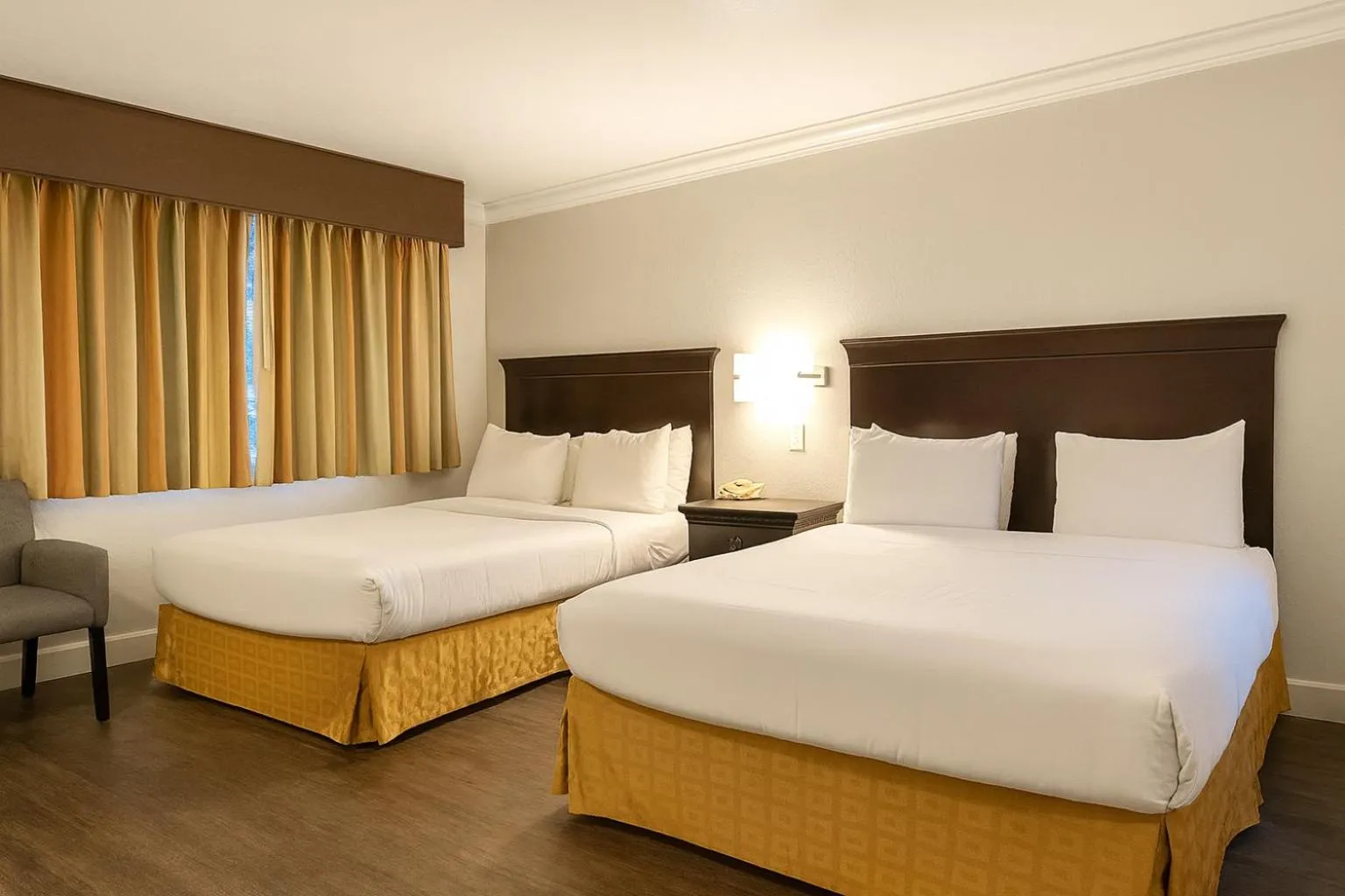 Bed in Stargazer Hotel