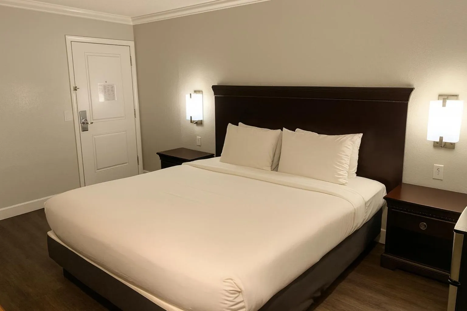 Bed in Stargazer Hotel