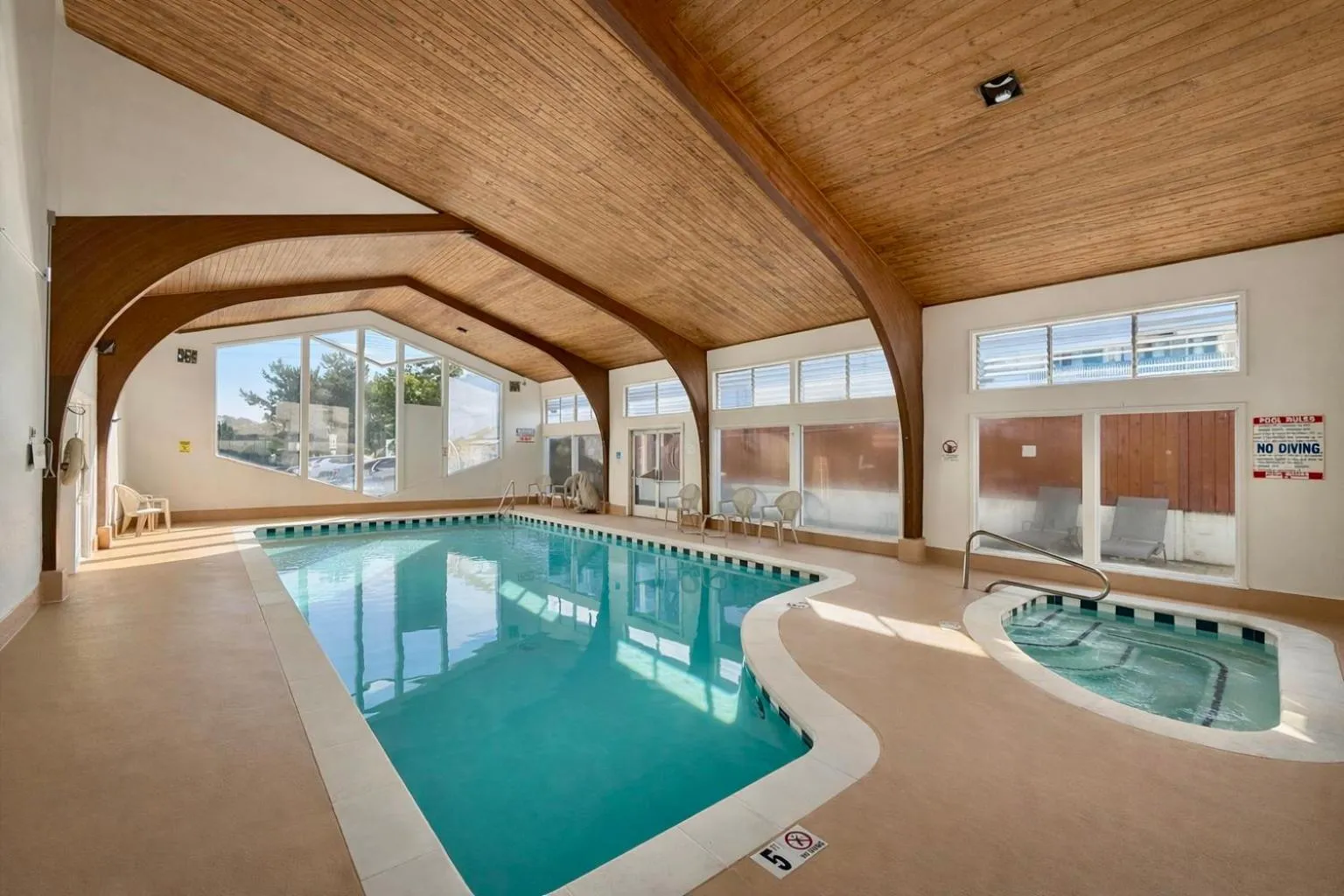 Swimming pool in Stargazer Hotel