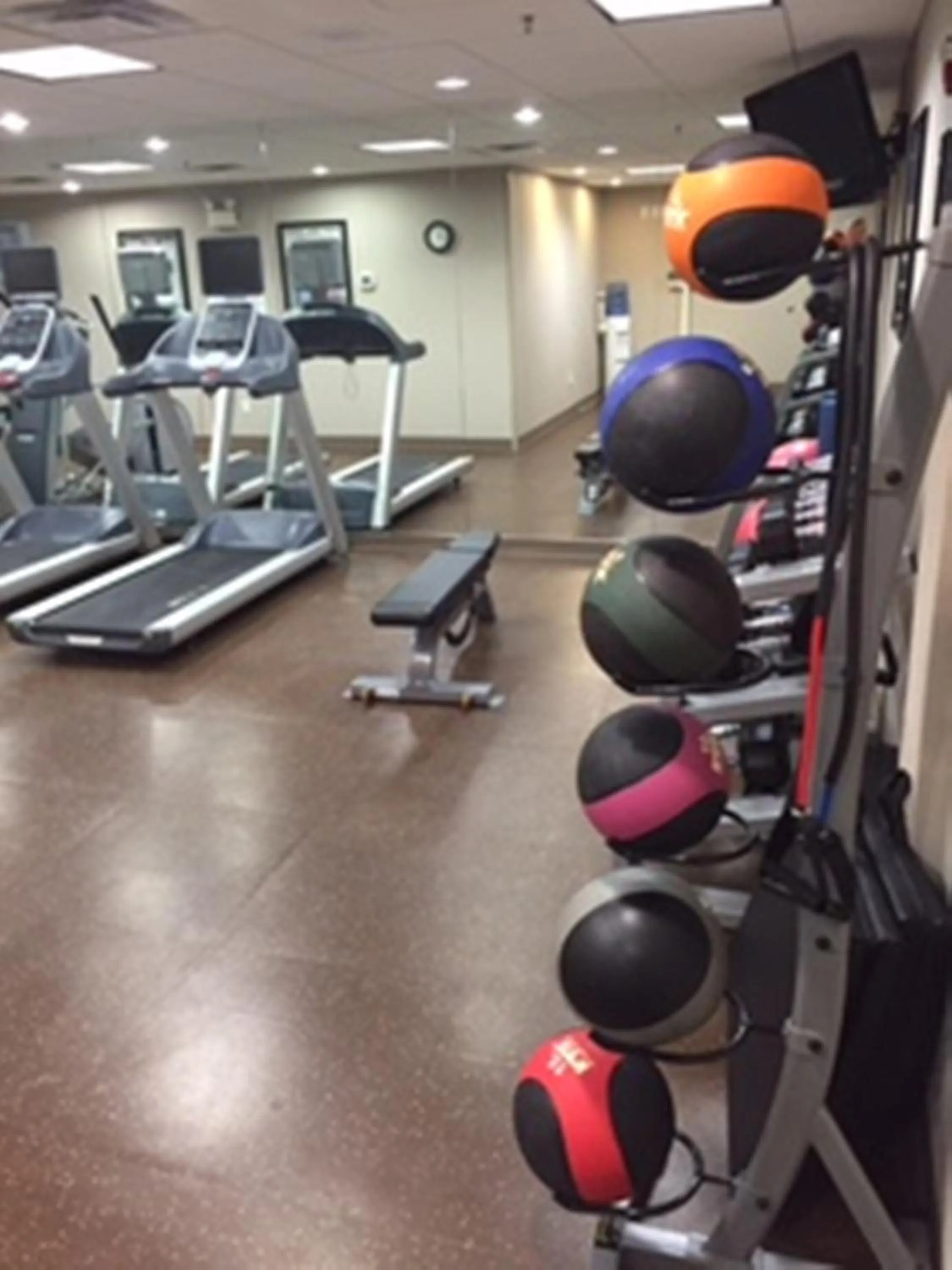 Fitness centre/facilities in Holiday Inn Express Hotel & Suites Mankato East by IHG
