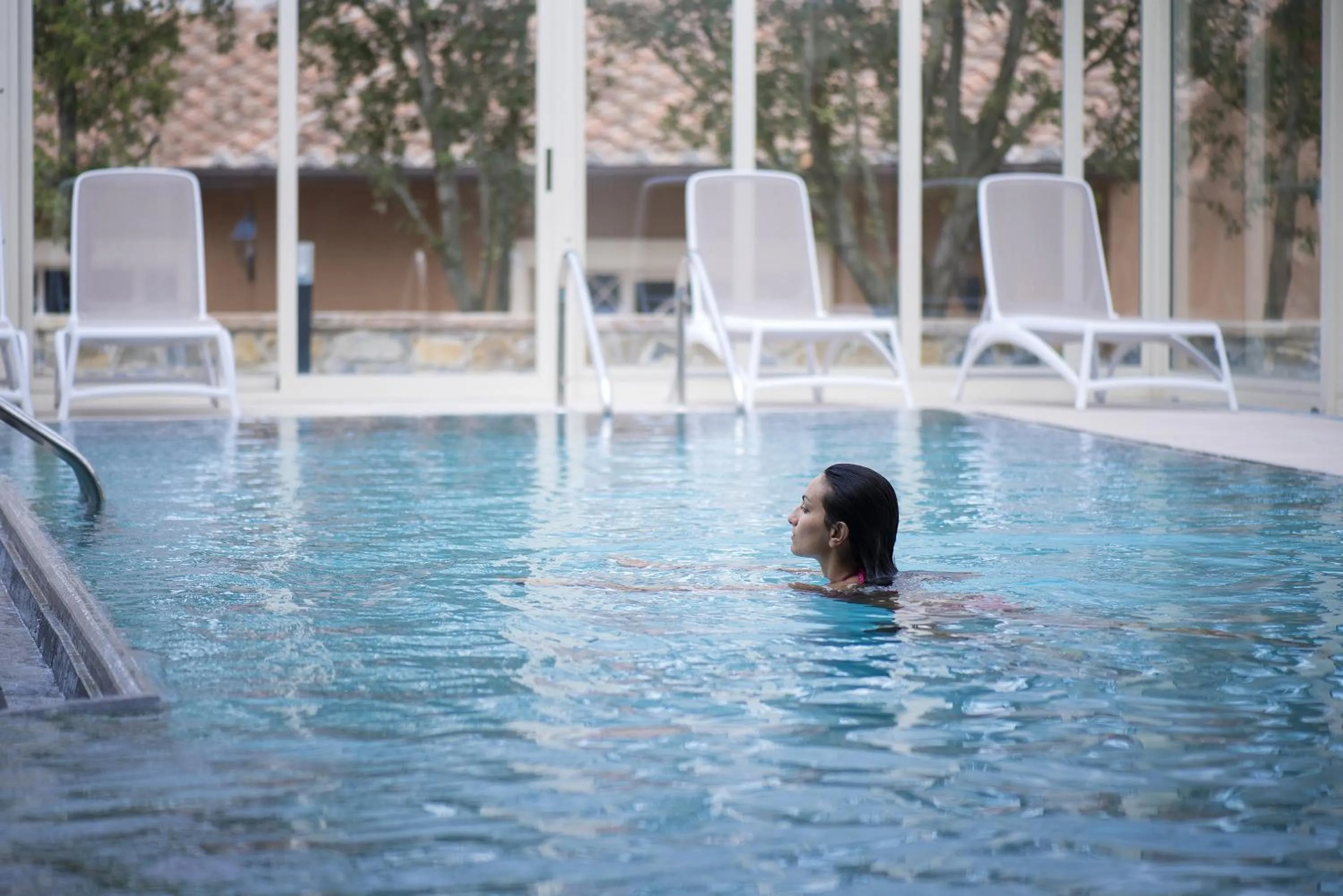 Swimming pool in Relais I Piastroni