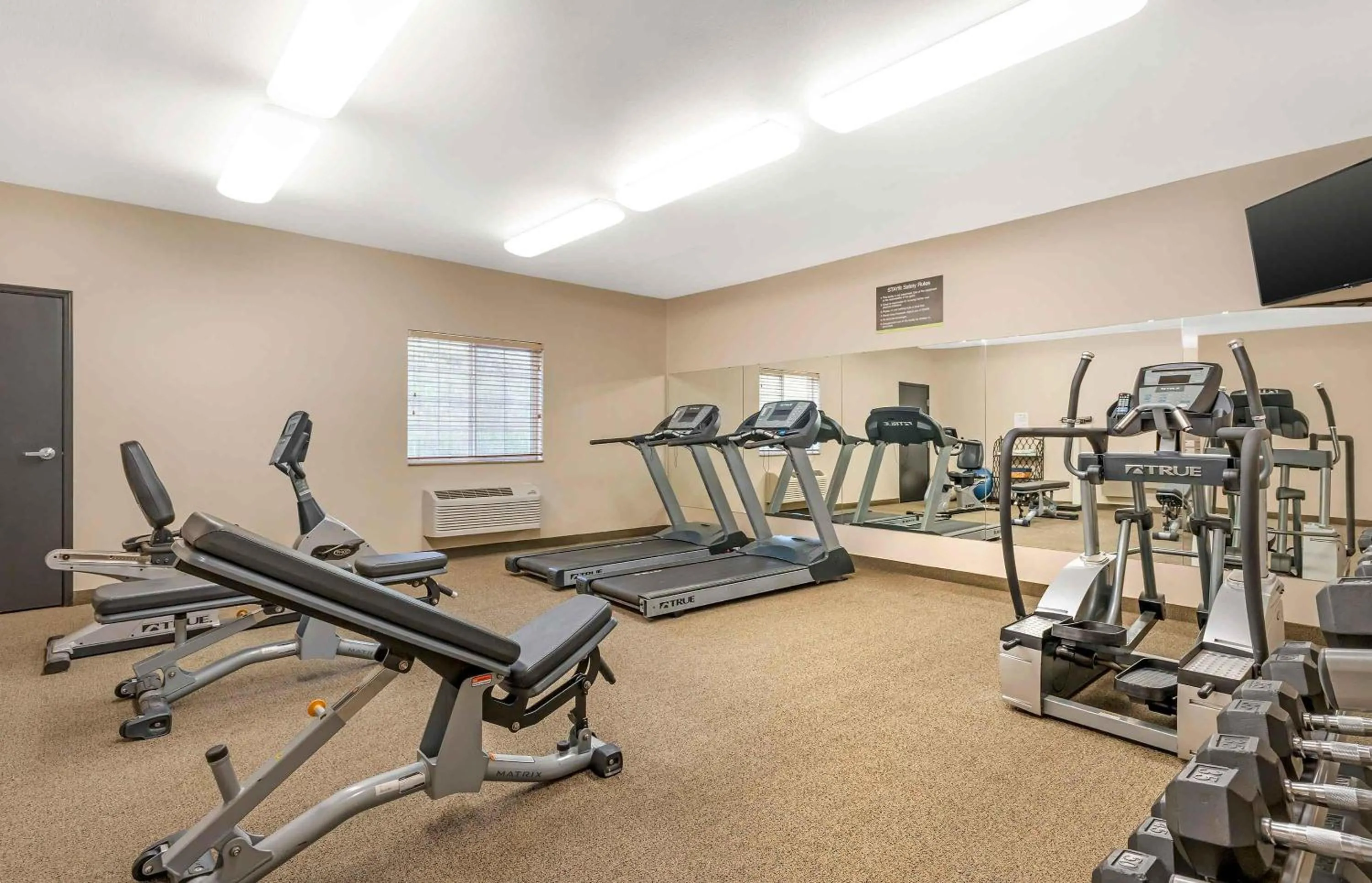 Fitness centre/facilities in Extended Stay America Suites - McAlester - Hwy 69