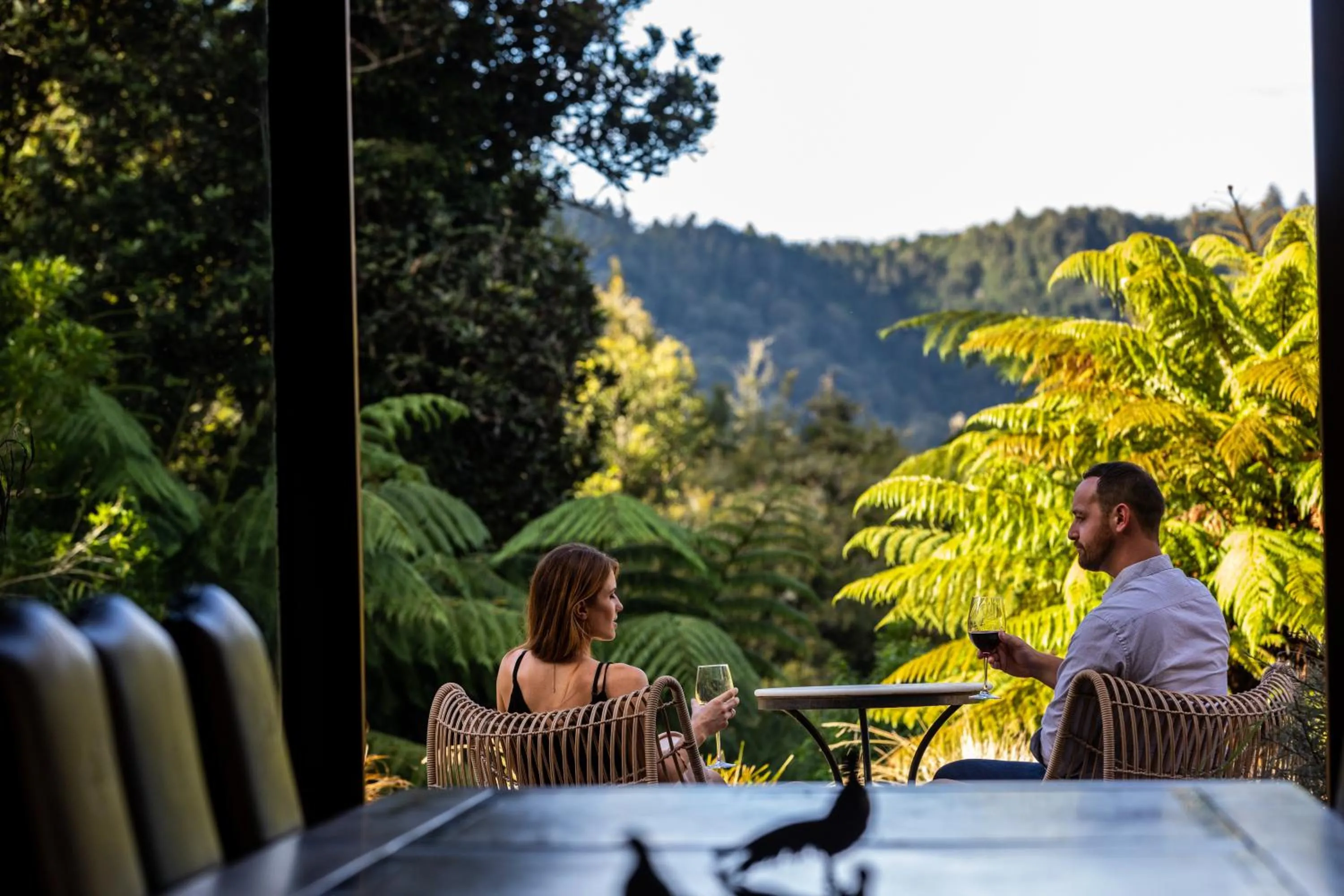 Dining area in Treetops Lodge & Estate