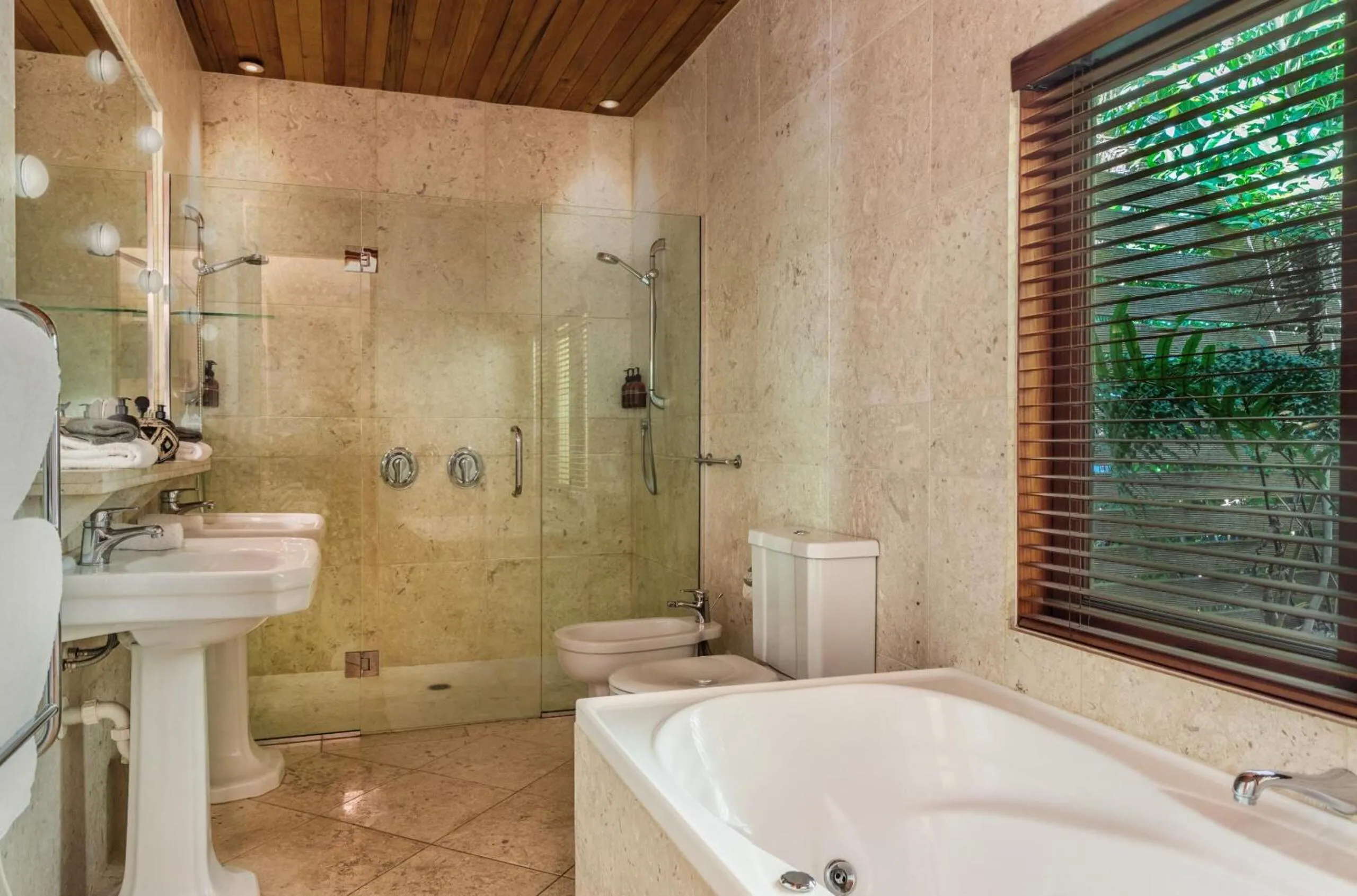 Bathroom in Treetops Lodge & Estate