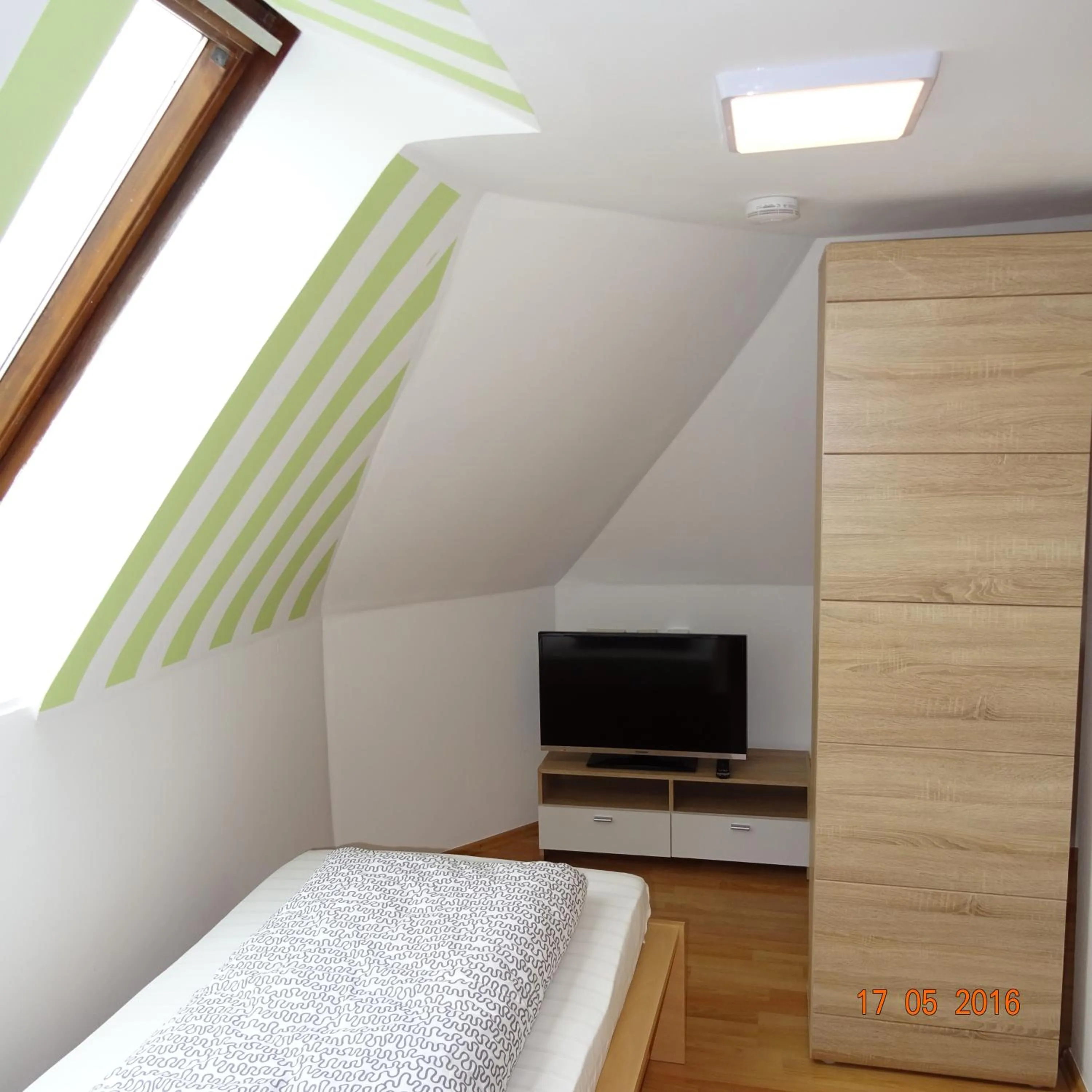 Decorative detail, Bed in Hotel Einstein