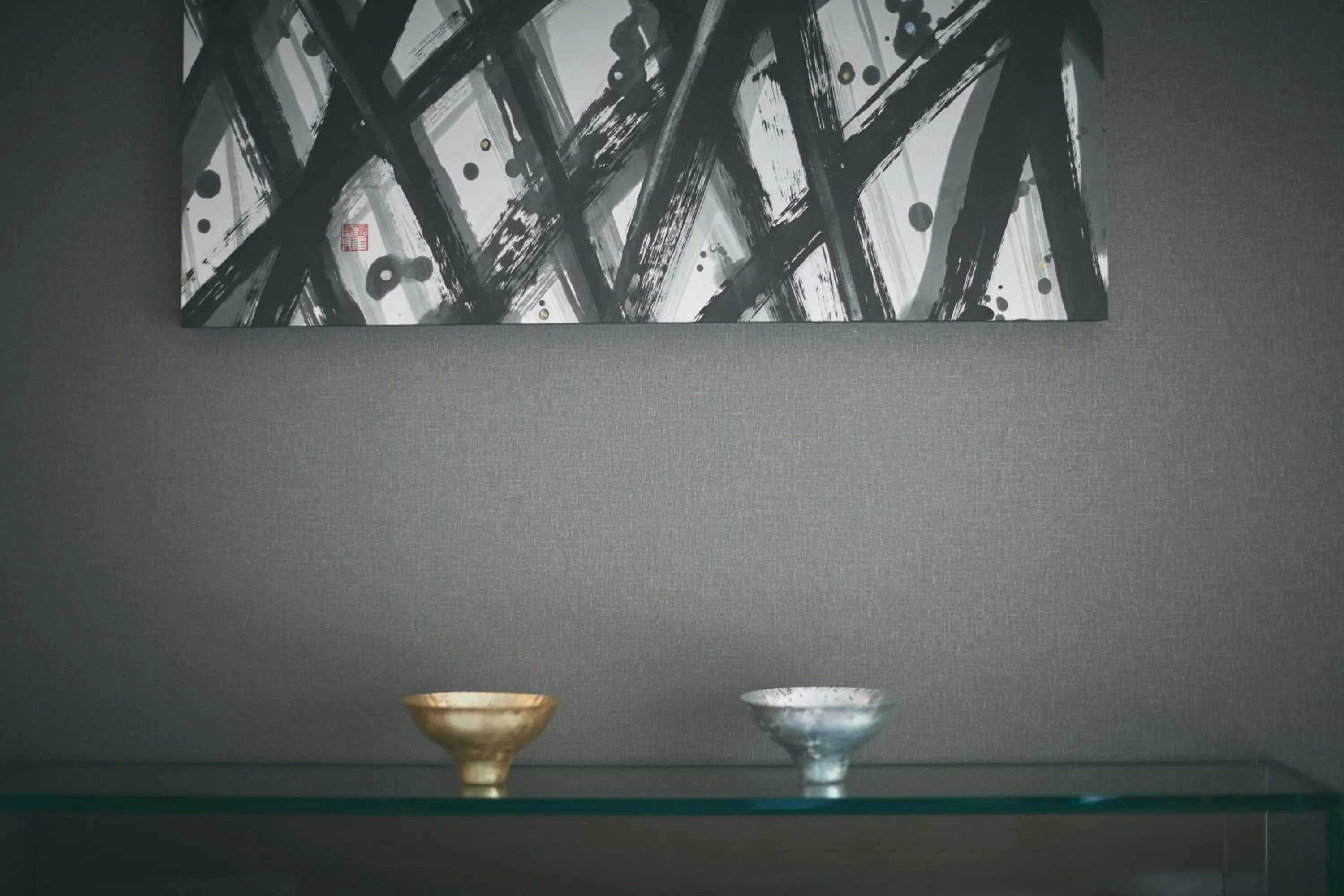 Decorative detail in Hotel New Otani Osaka