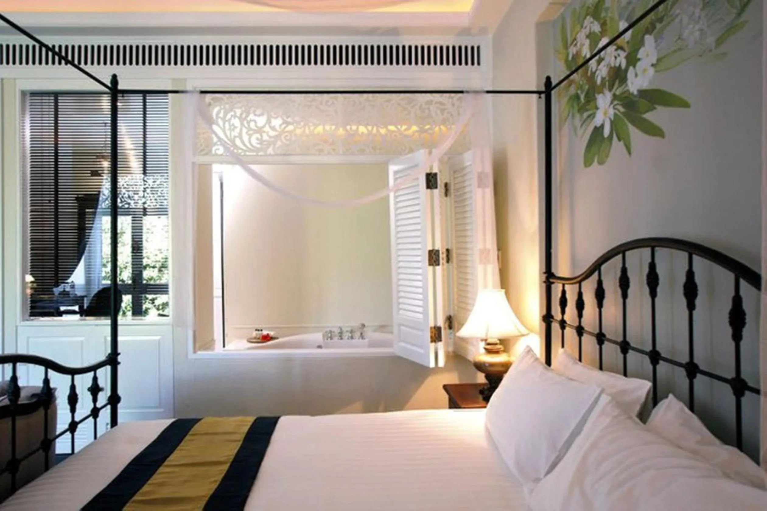 Bed in Ping Nakara Boutique Hotel And Spa